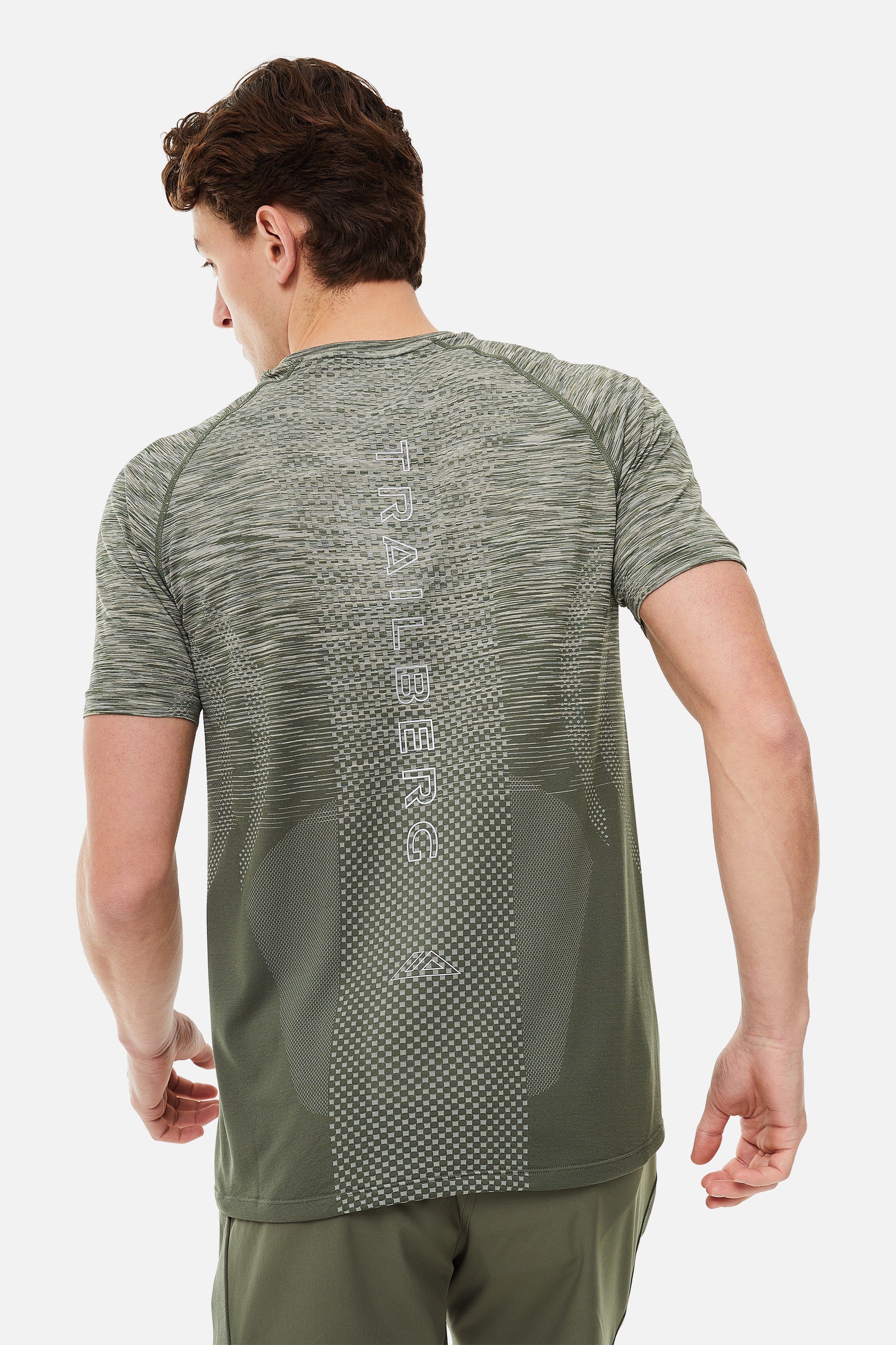 Apex Essentials Seamless Tee Twinset - Dark Fern
