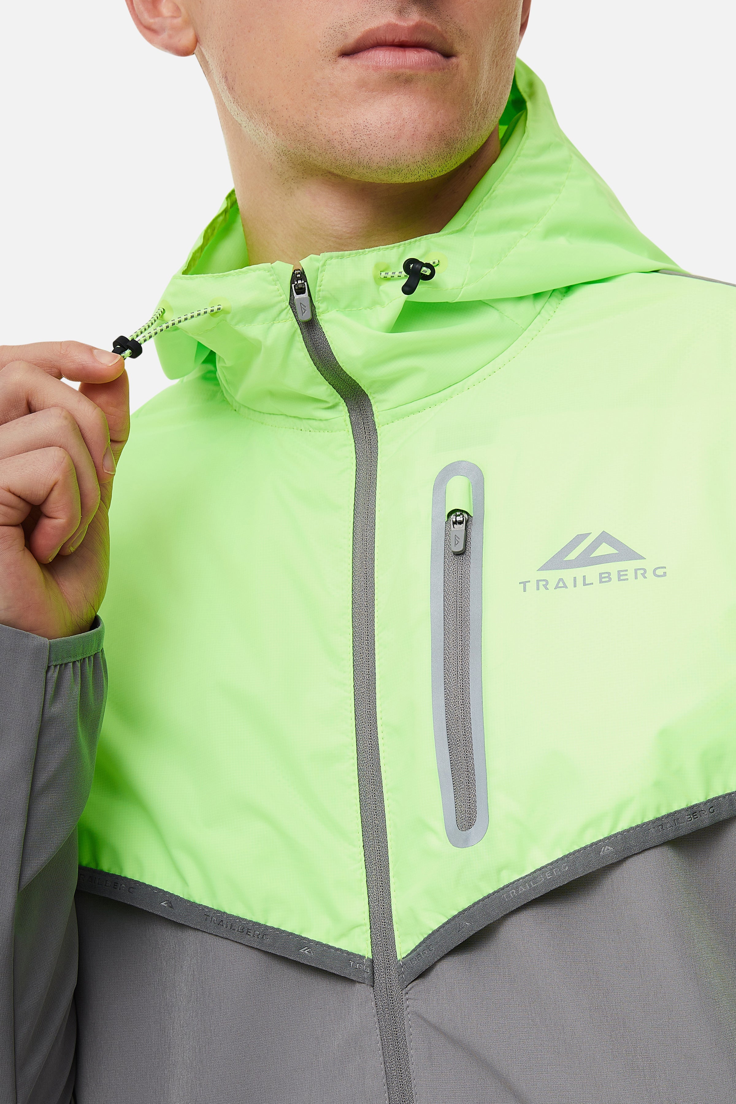 Vertigo 3.0 Tracksuit - Owl Grey/Neon Lime