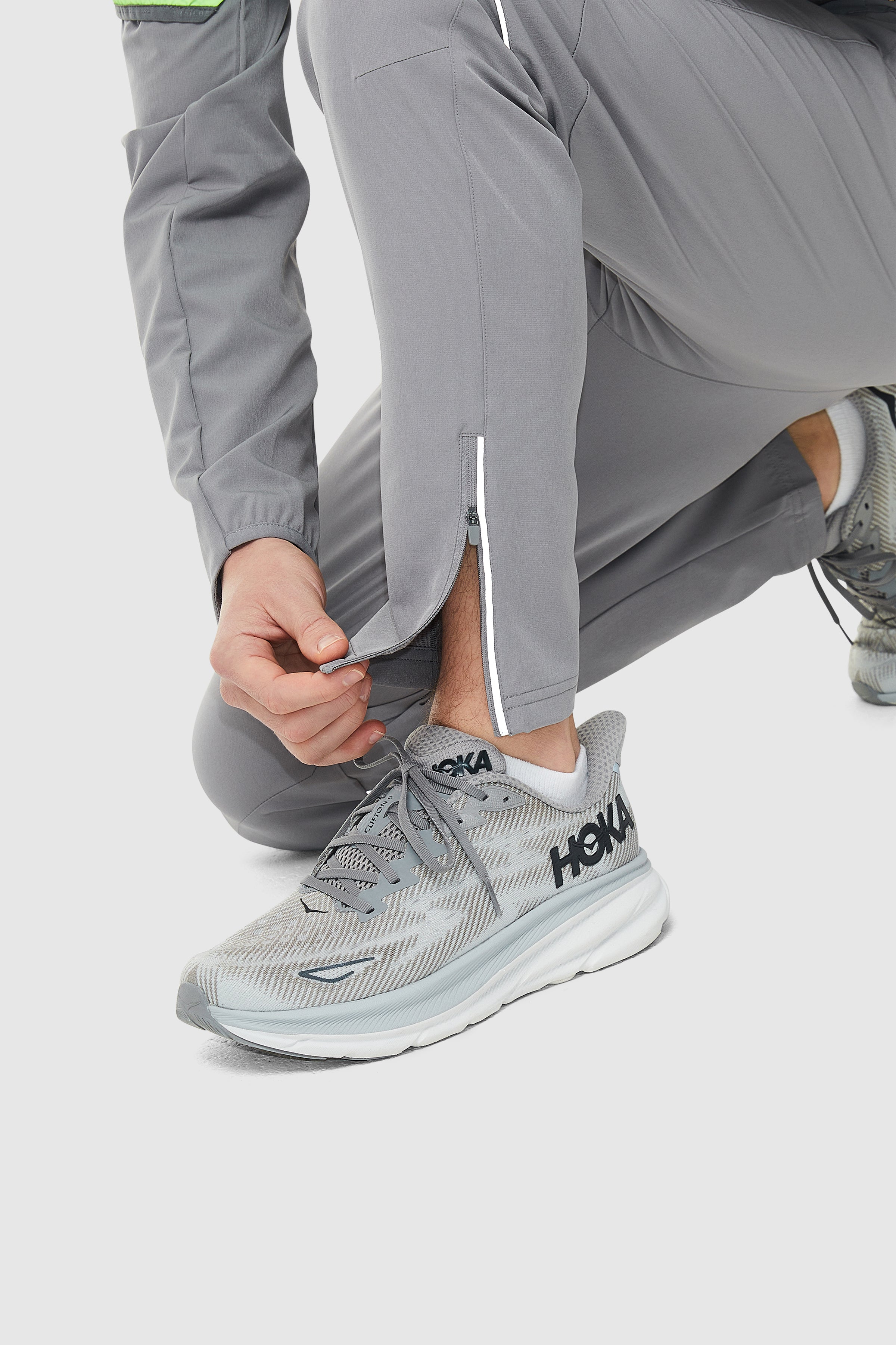 Vertigo 3.0 Tape Pant - Owl Grey/Neon Lime