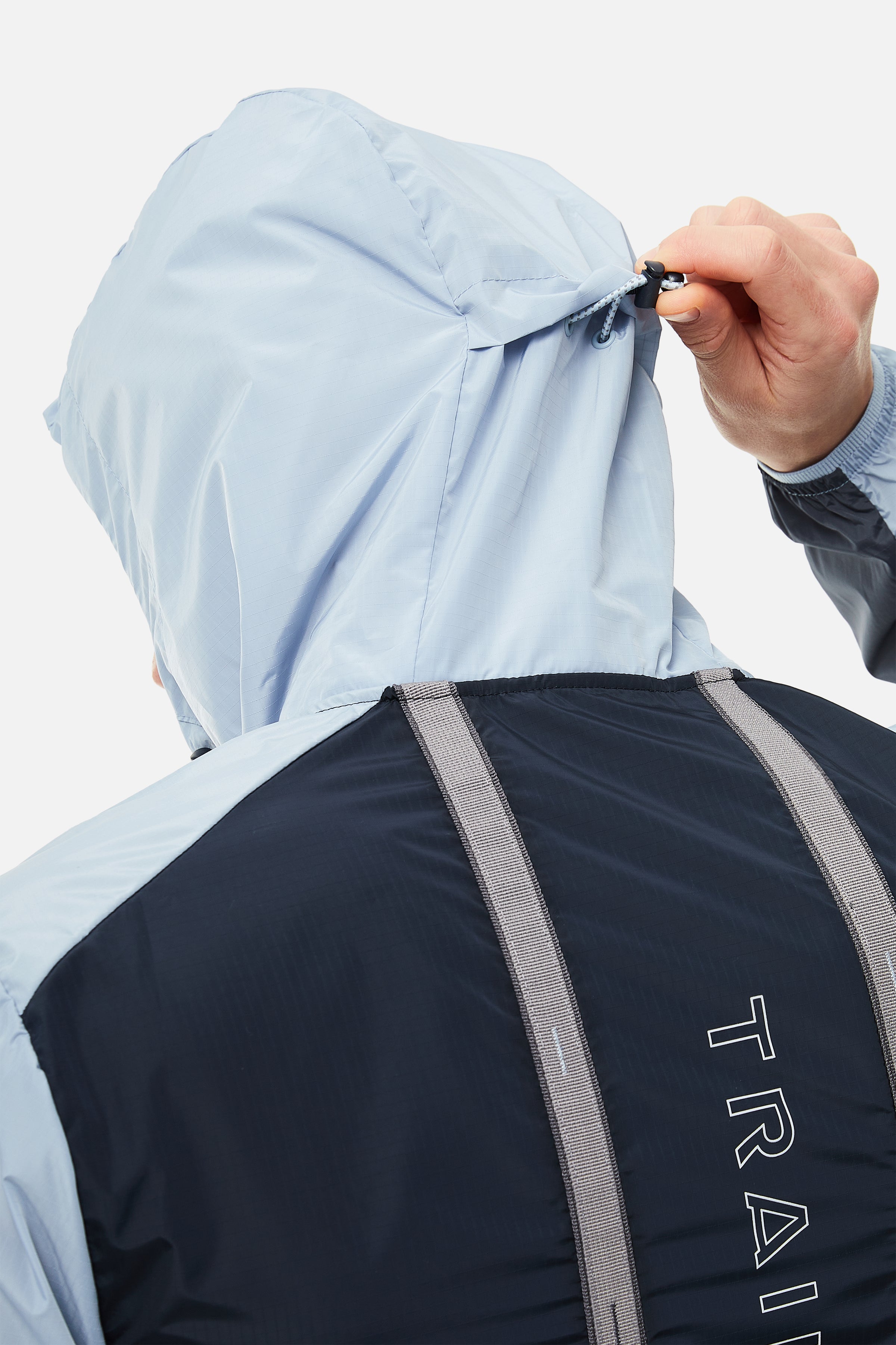 SS25 Triathlon Windbreaker - Navy/Grey/Blue