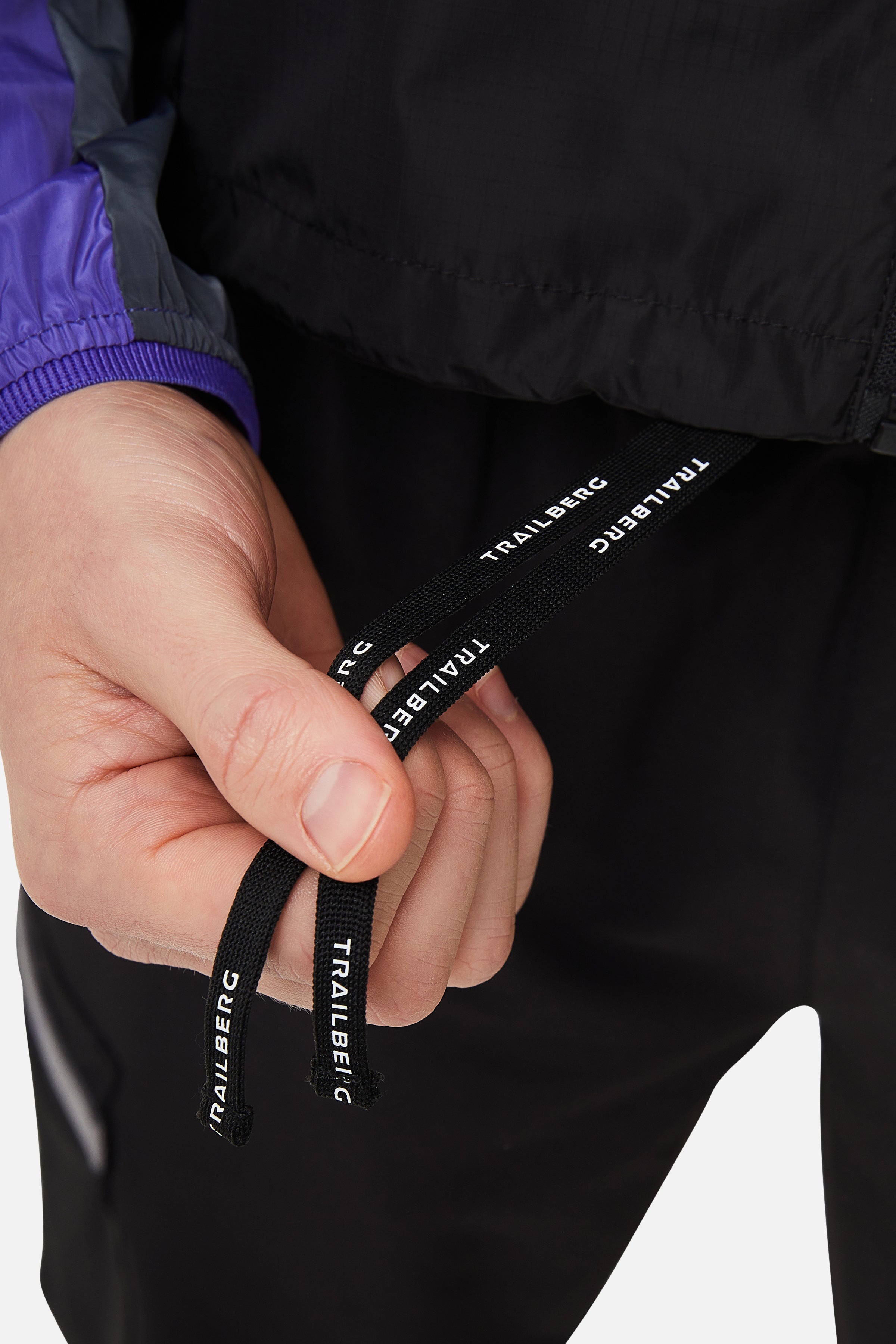 SS25 Triathlon Tracksuit - Black/Grey/Purple