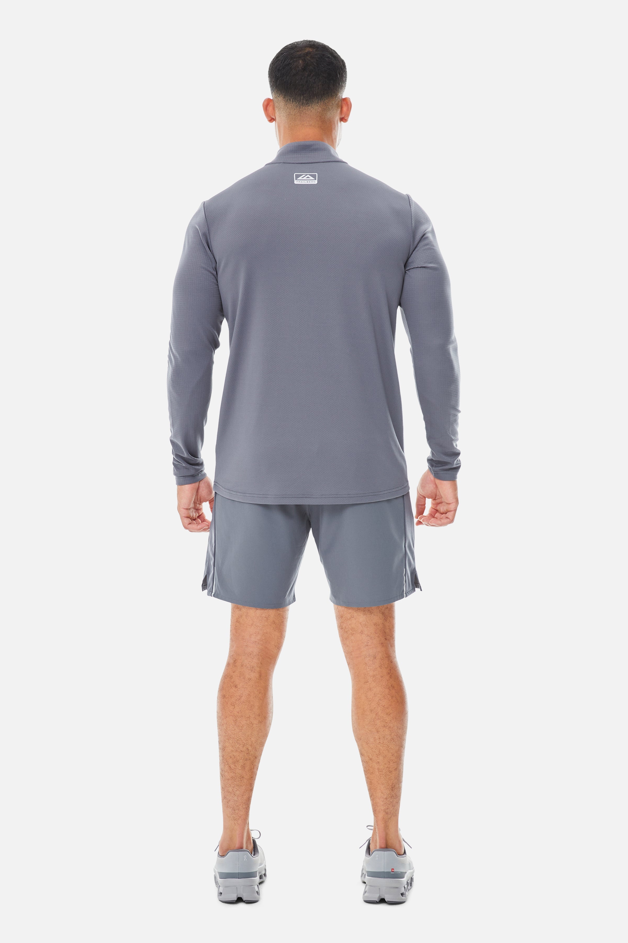 Focus Essentials 2.0 1/4 Zip Twinset - Storm Grey
