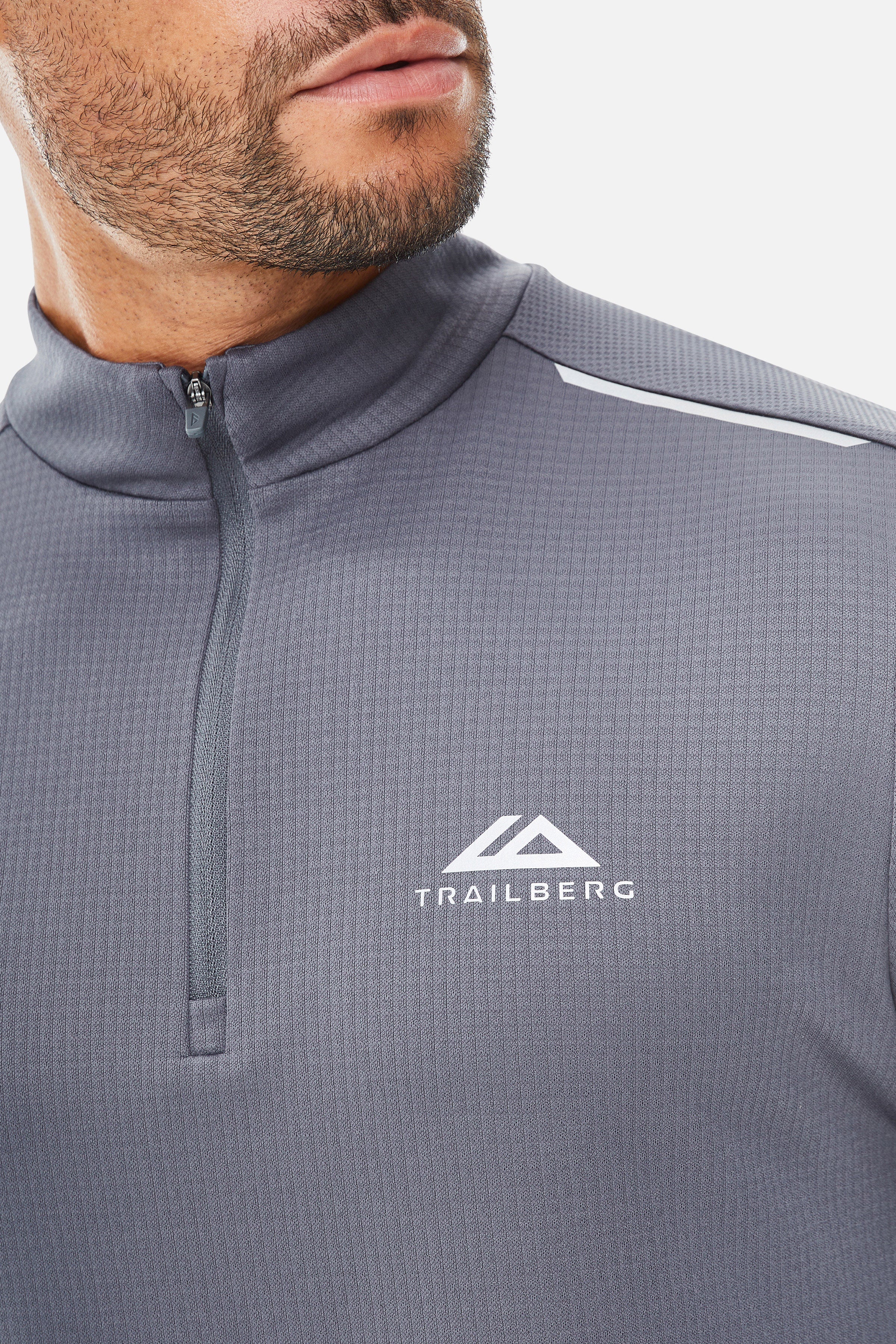 Focus Essentials 2.0 1/4 Zip Twinset - Storm Grey