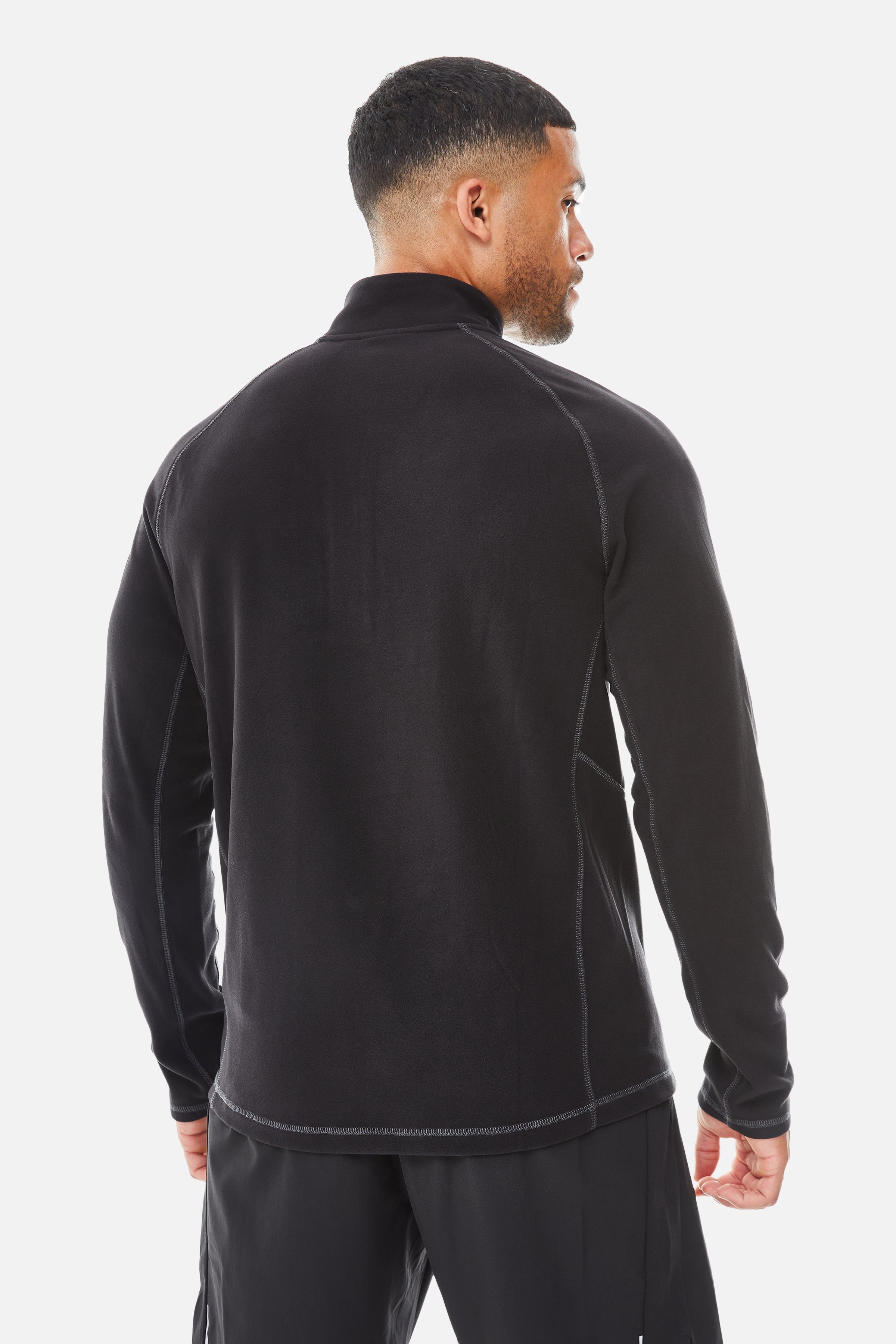 Radius 1/4 Zip Fleece - Black