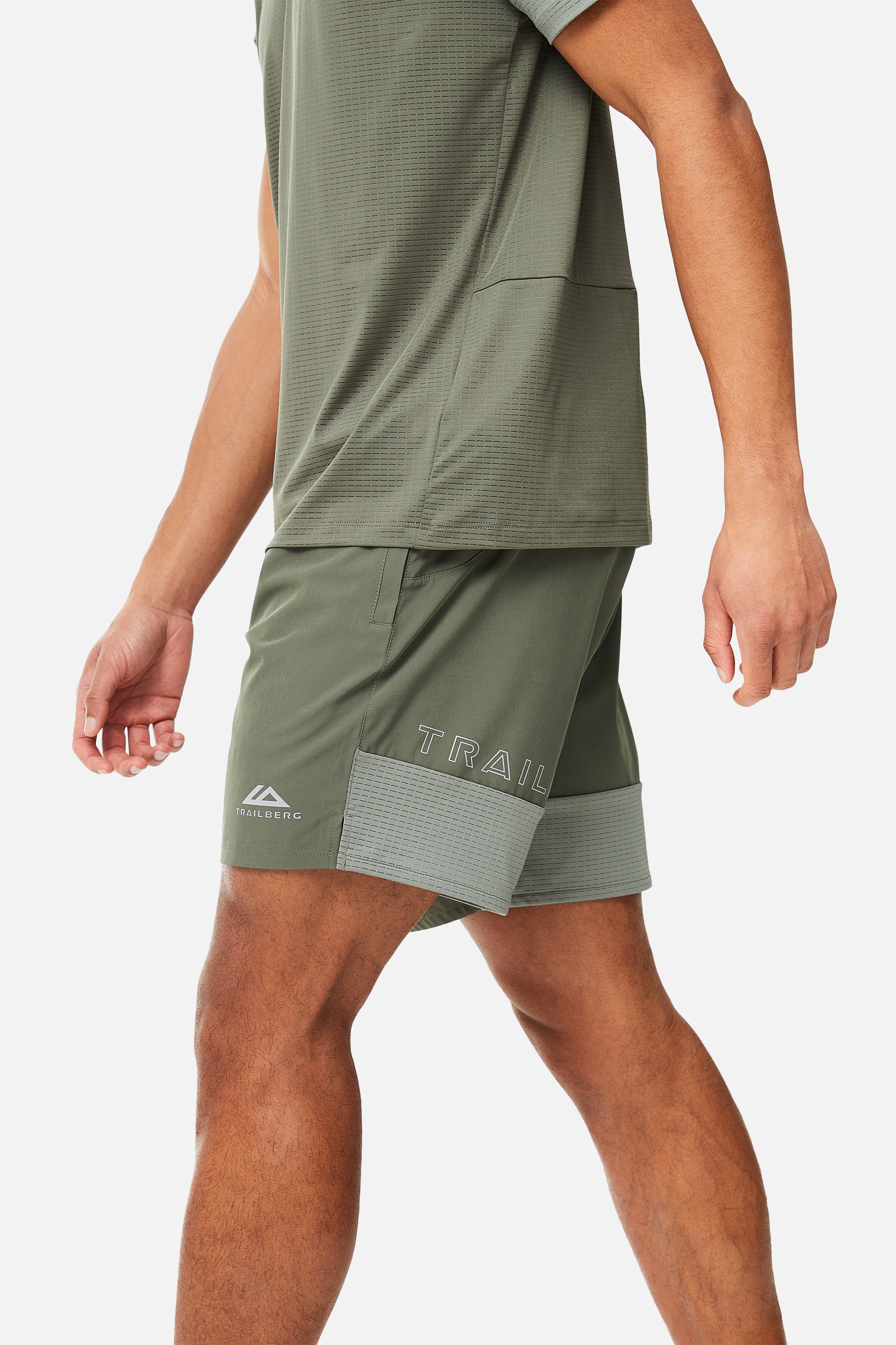 Rapid Dash Short - Dark Fern/Pine Dust