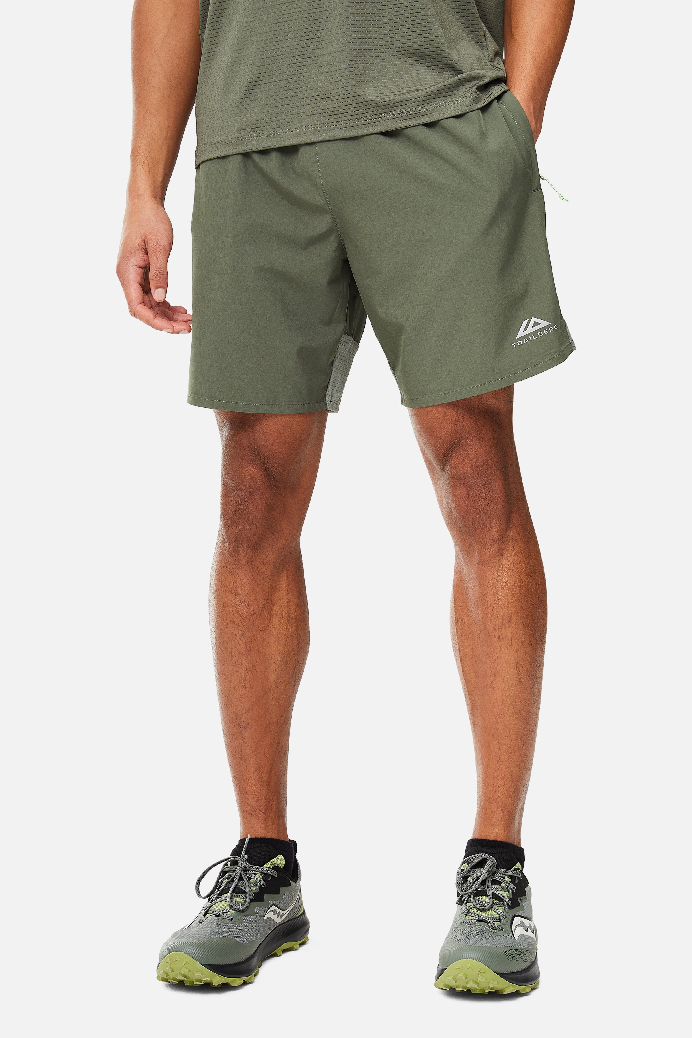 Rapid Dash Short - Dark Fern/Pine Dust