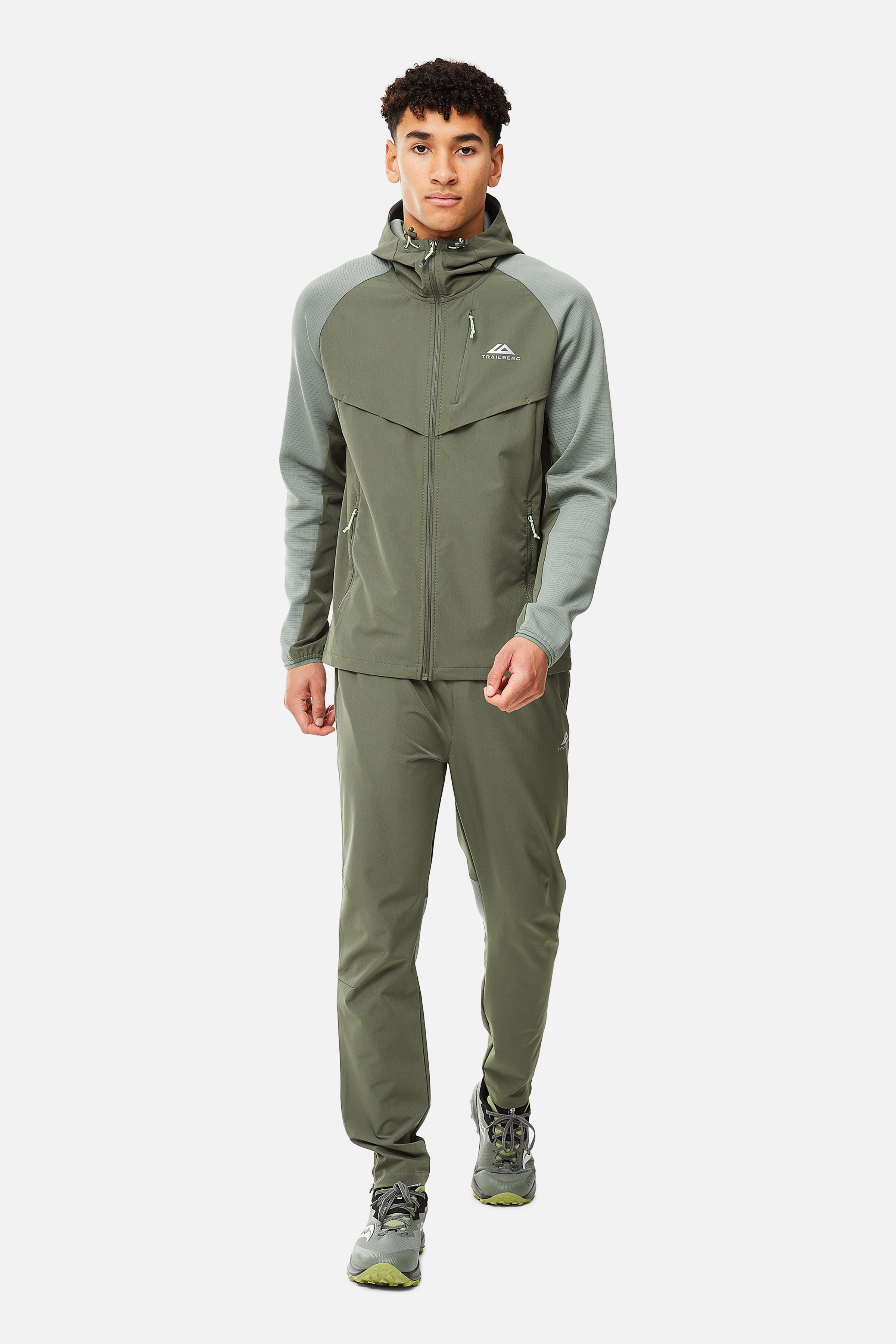 Rapid Dash Hood - Dark Fern/Pine Dust