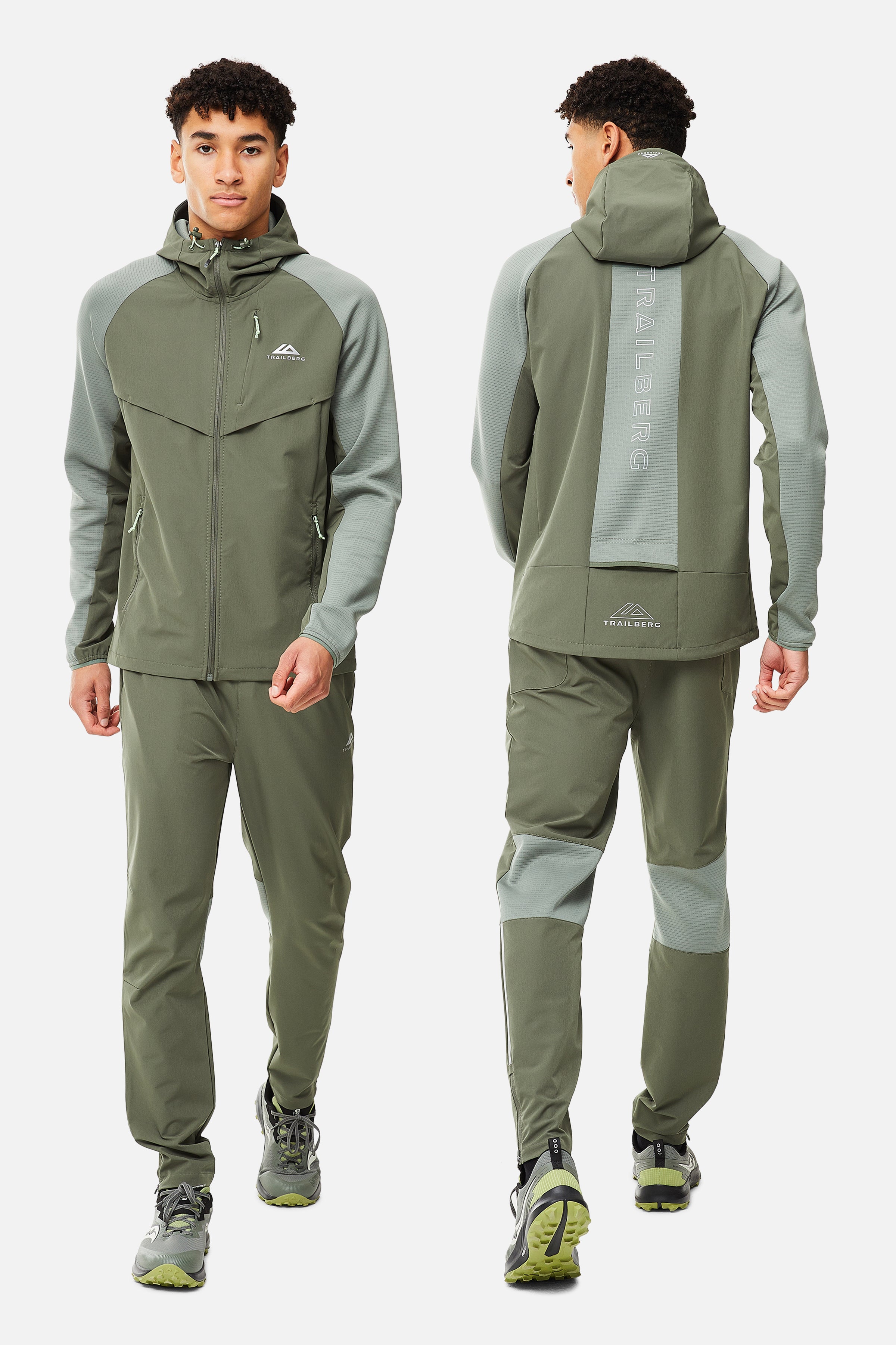 Rapid Dash Tracksuit - Dark Fern/Pine Dust