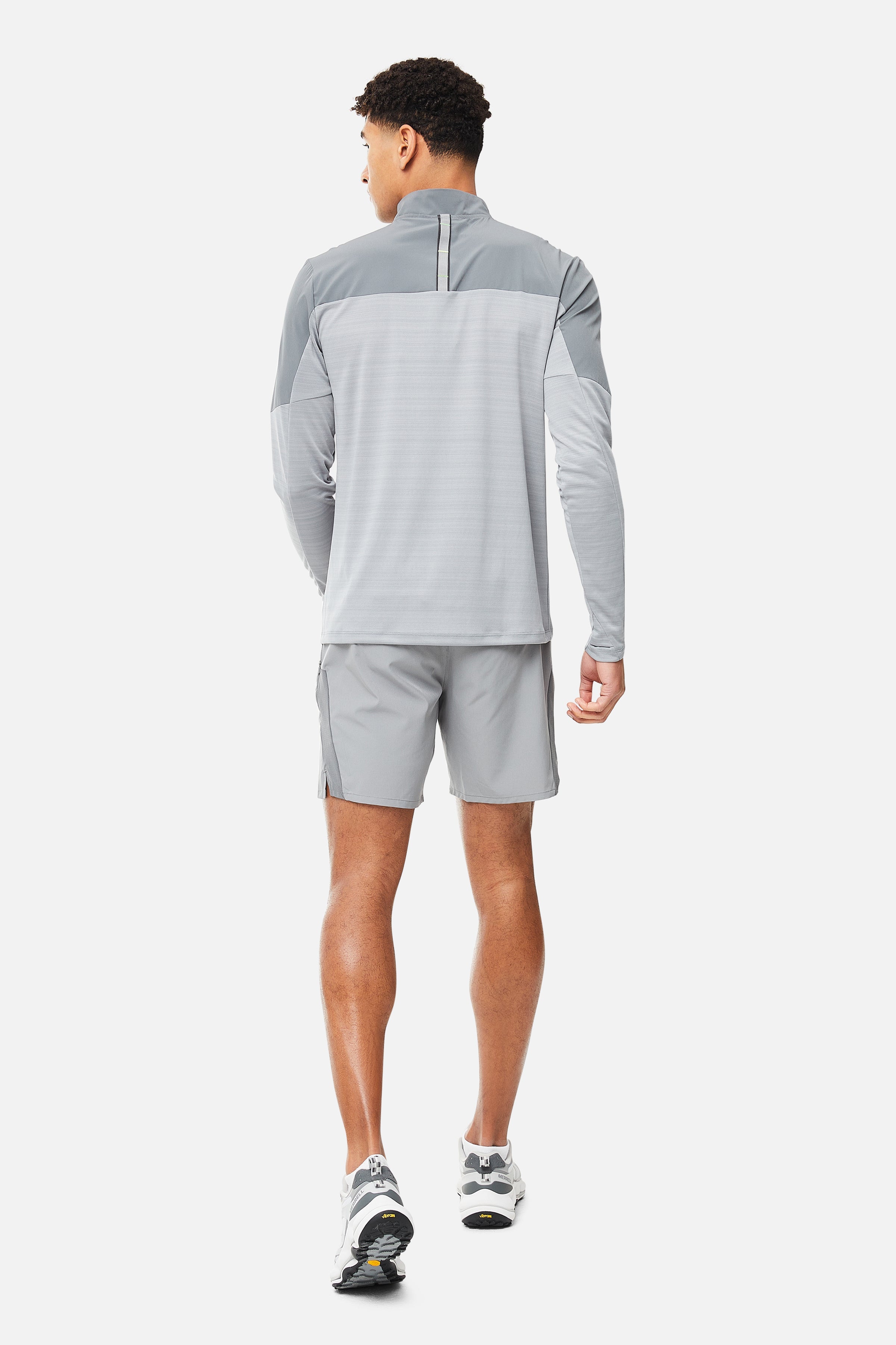 SS25 Triathlon Quarter Zip - Iron Grey