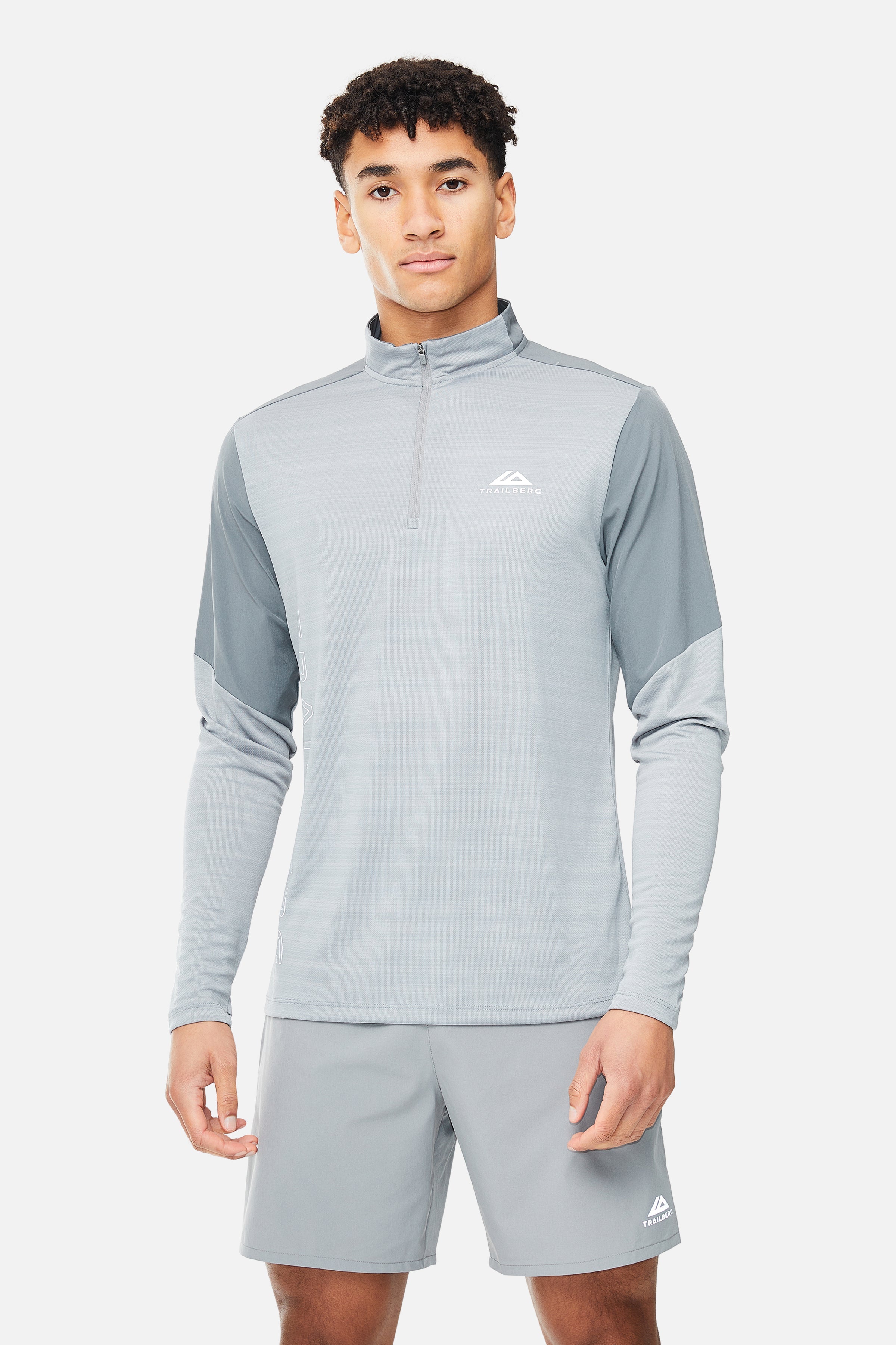 SS25 Triathlon Quarter Zip - Iron Grey
