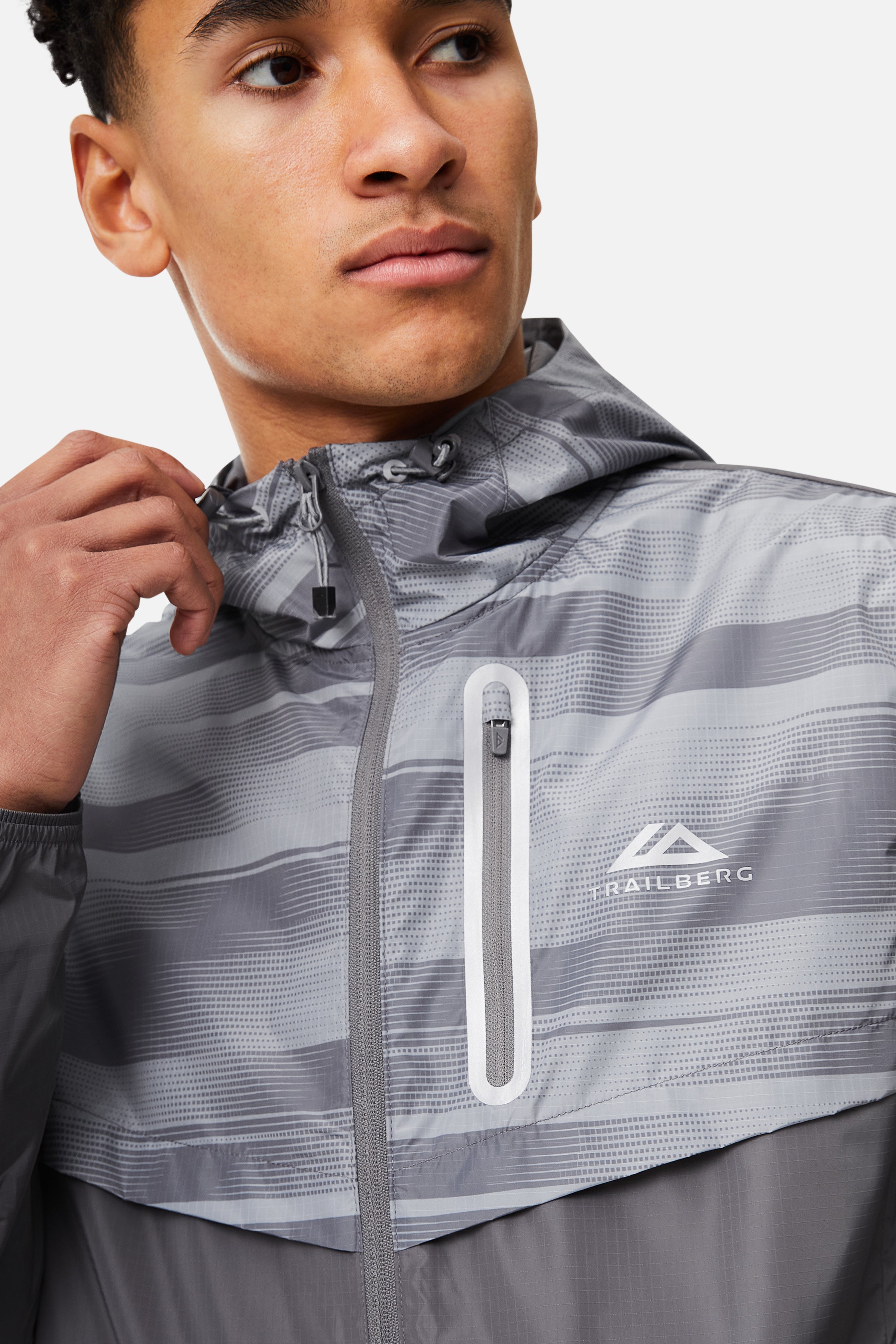 Dimension Windbreaker - Smoke Grey/Moon Grey