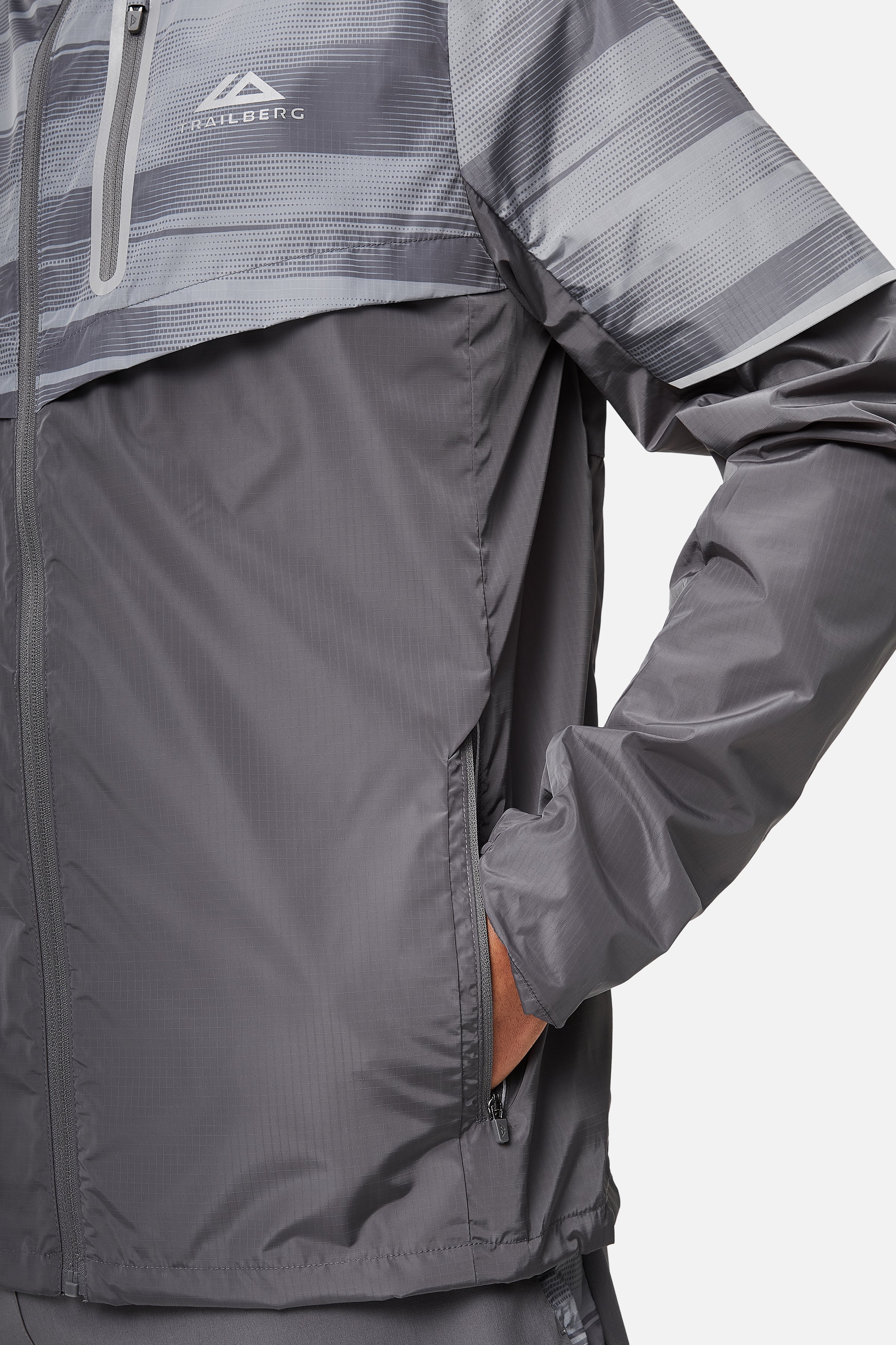 Dimension Windbreaker - Smoke Grey/Moon Grey