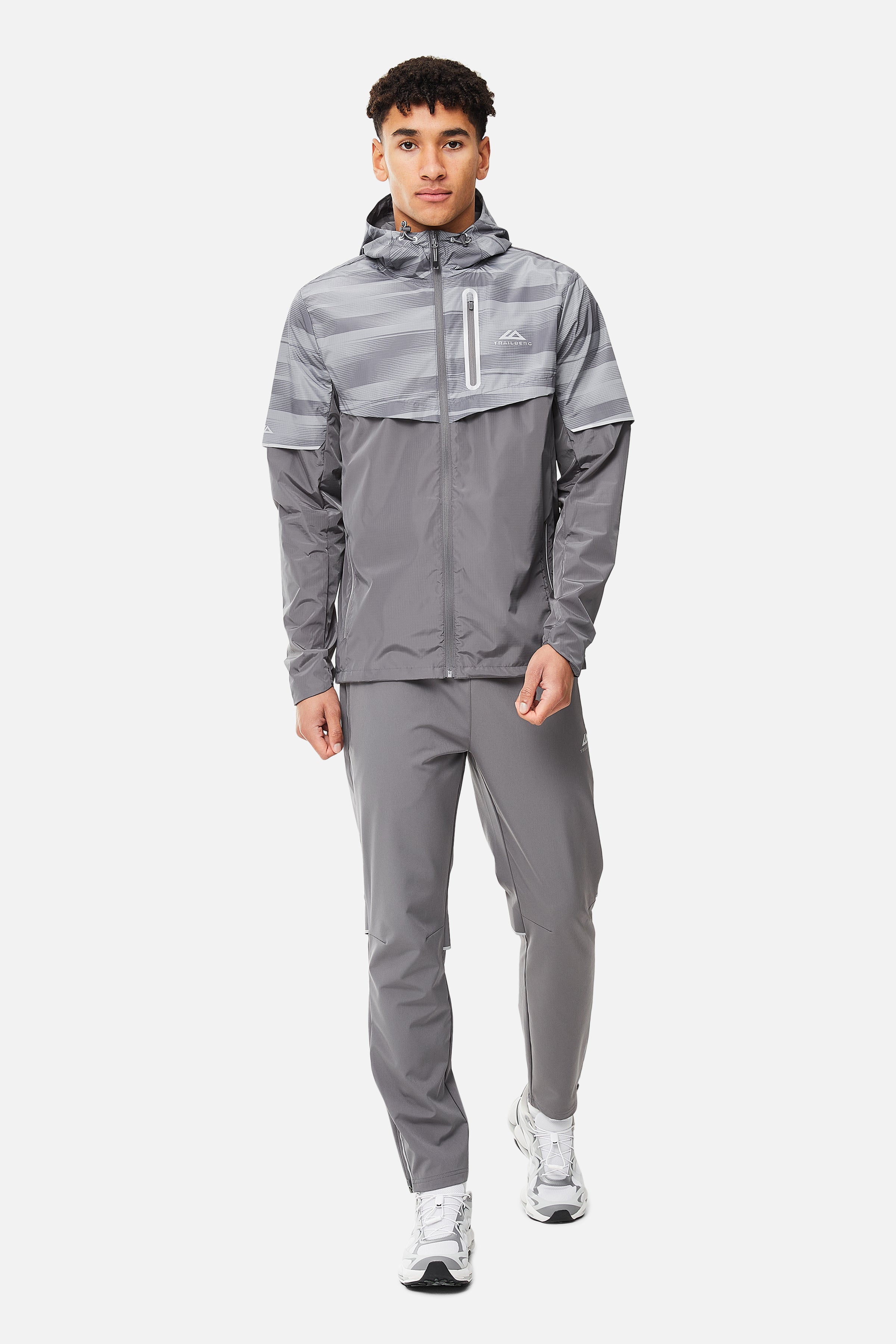 Dimension Windbreaker - Smoke Grey/Moon Grey
