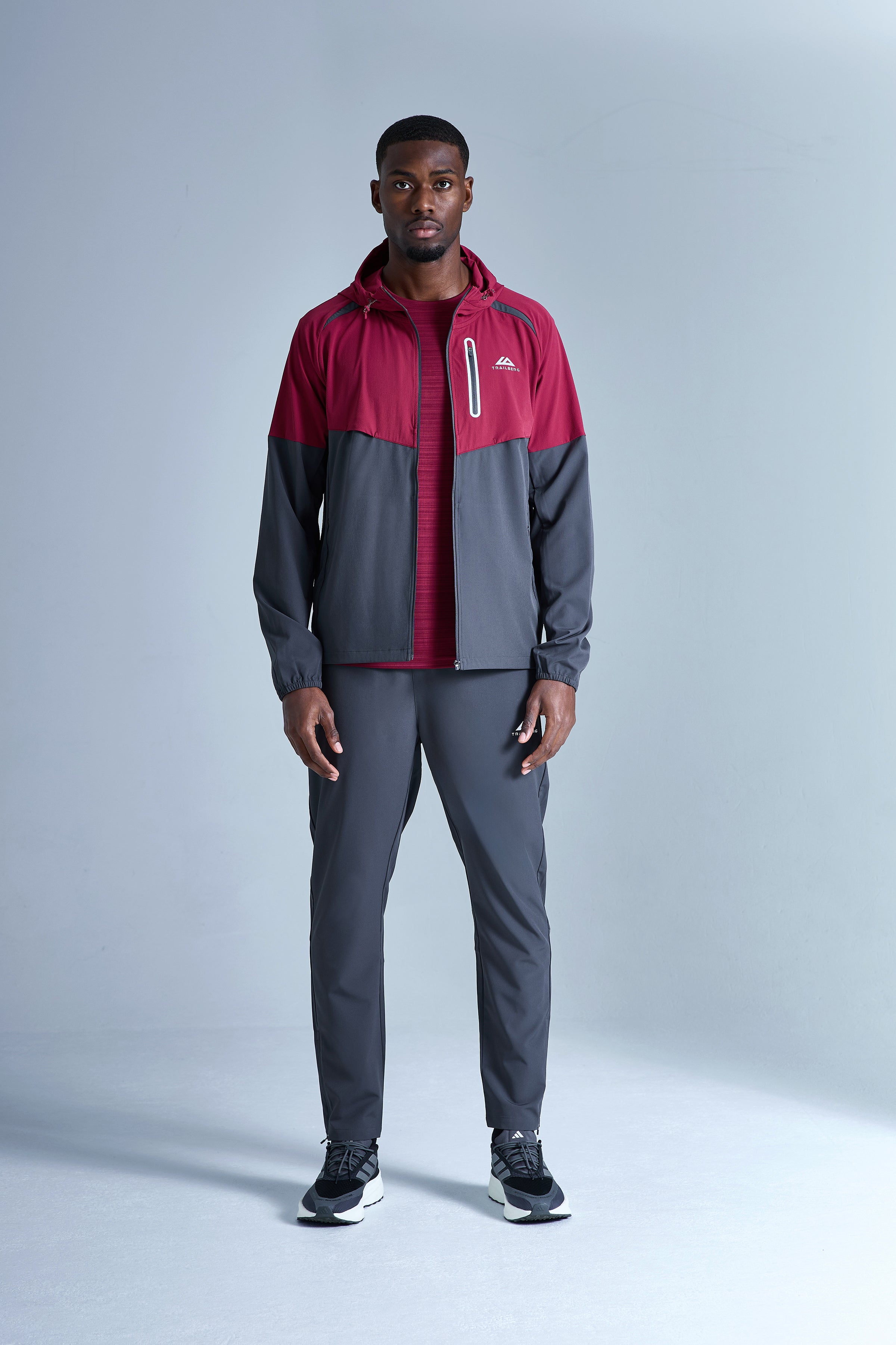 AW25 Cloud Triset - Crimson Velvet/Volcano Grey