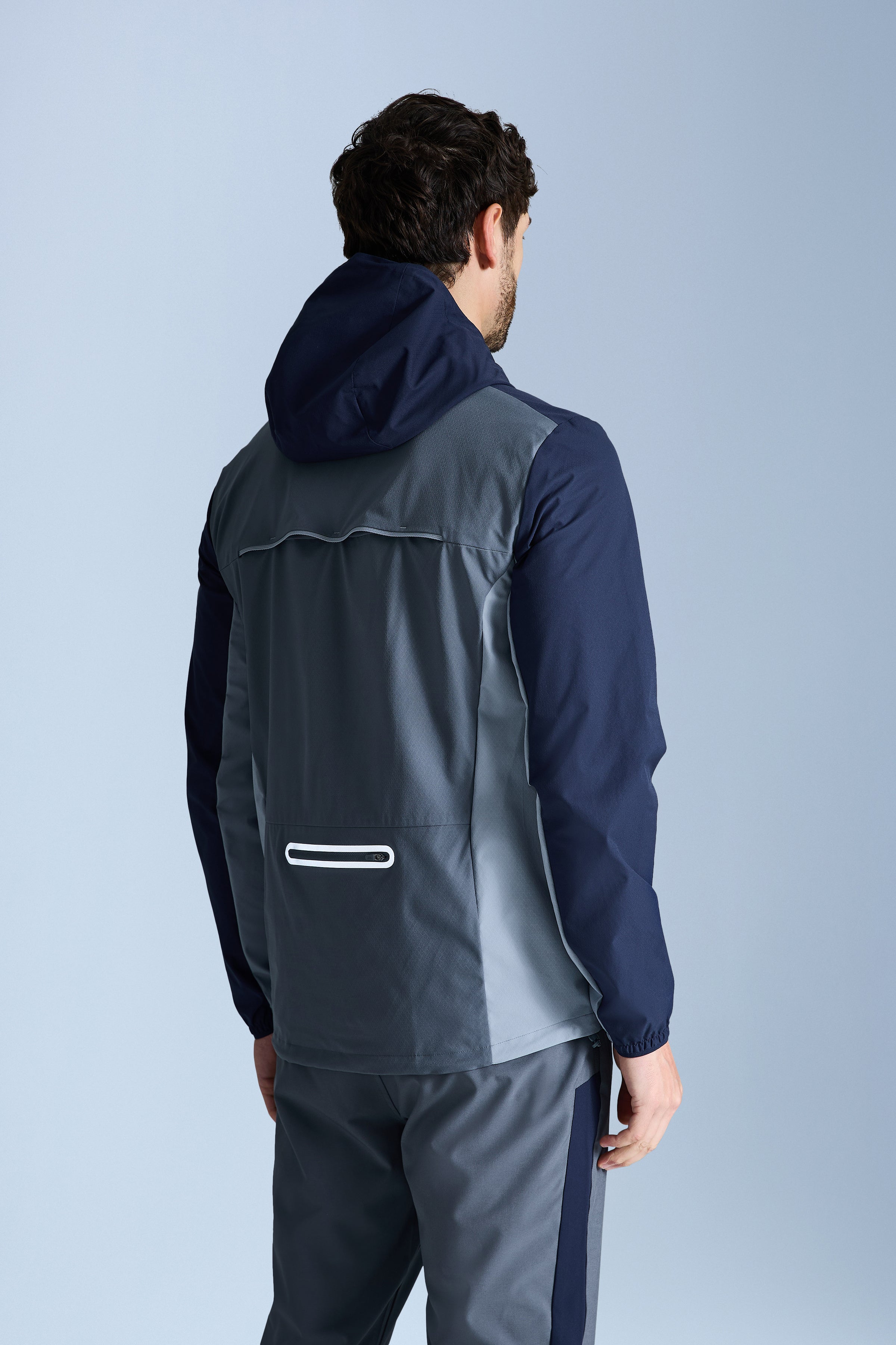 AW25 Triathlon Windbreaker - Storm Grey/Navy Blue/Cloud Haze