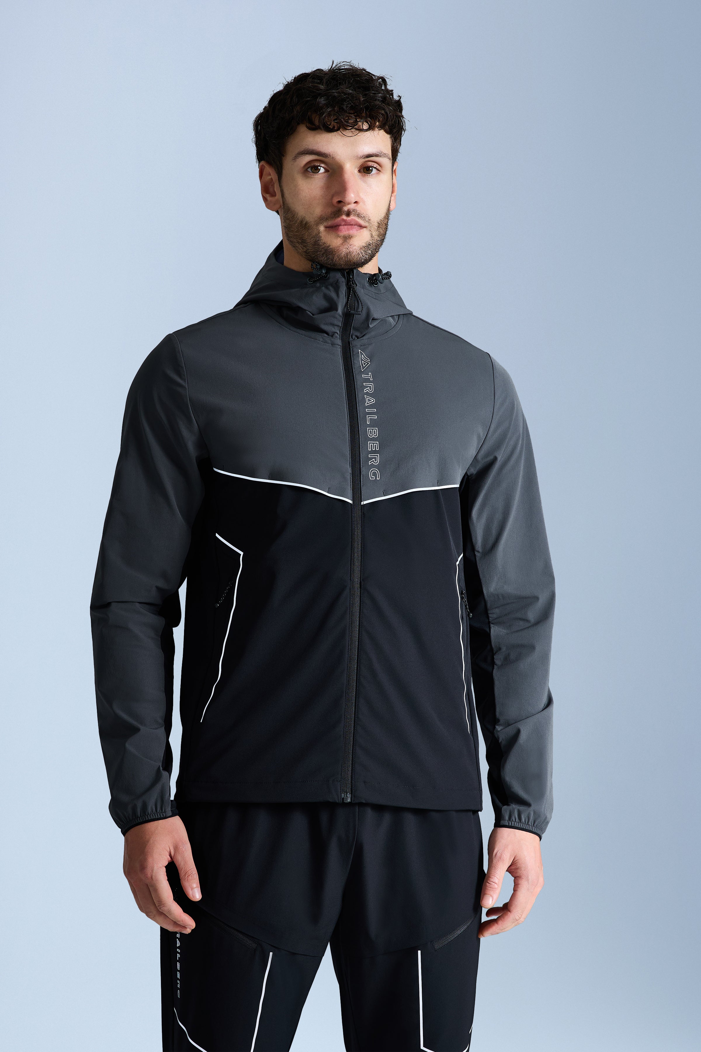 Zion Tracksuit - Black/Volcano Grey