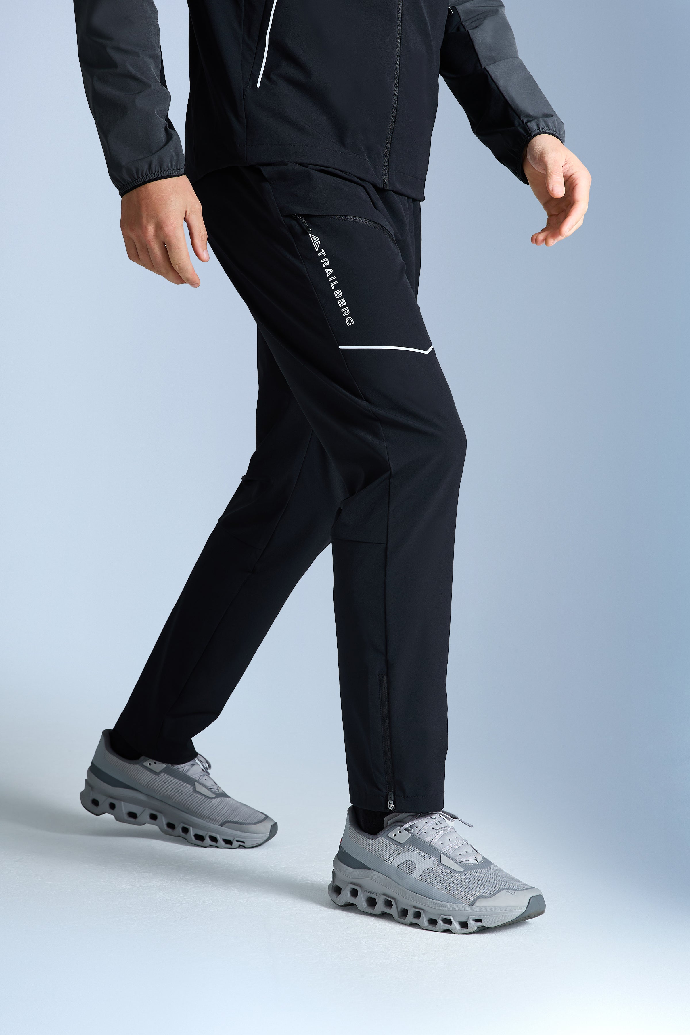 Zion Pant - Black/Volcano Grey