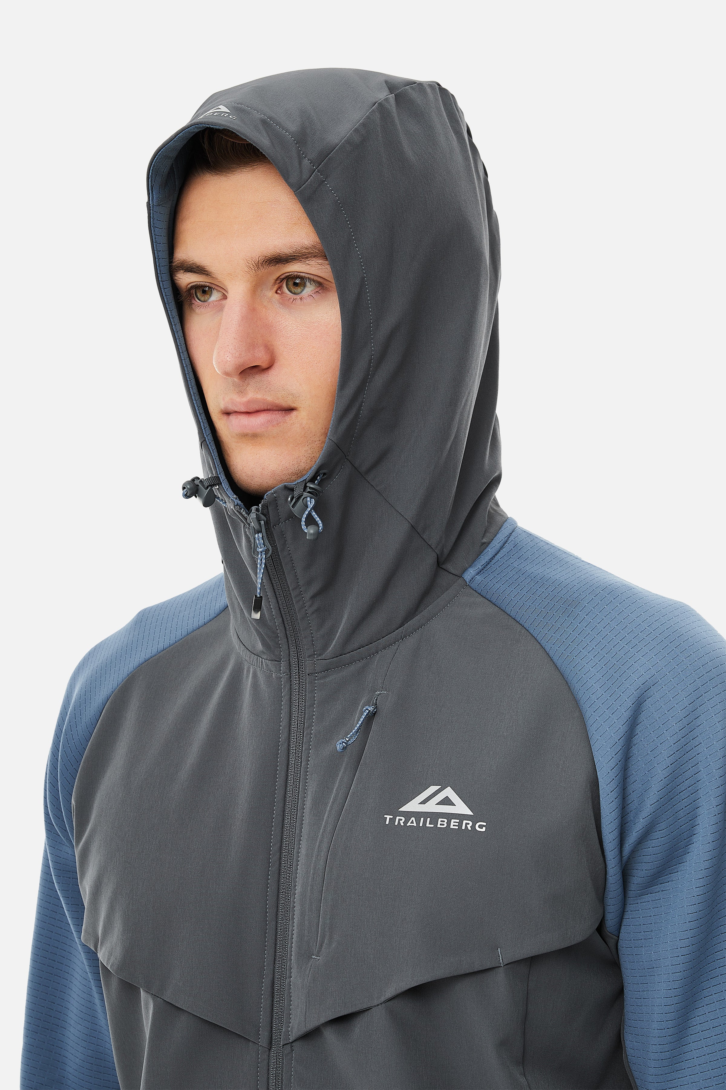 Rapid Dash Hood - Storm Grey/Lagoon