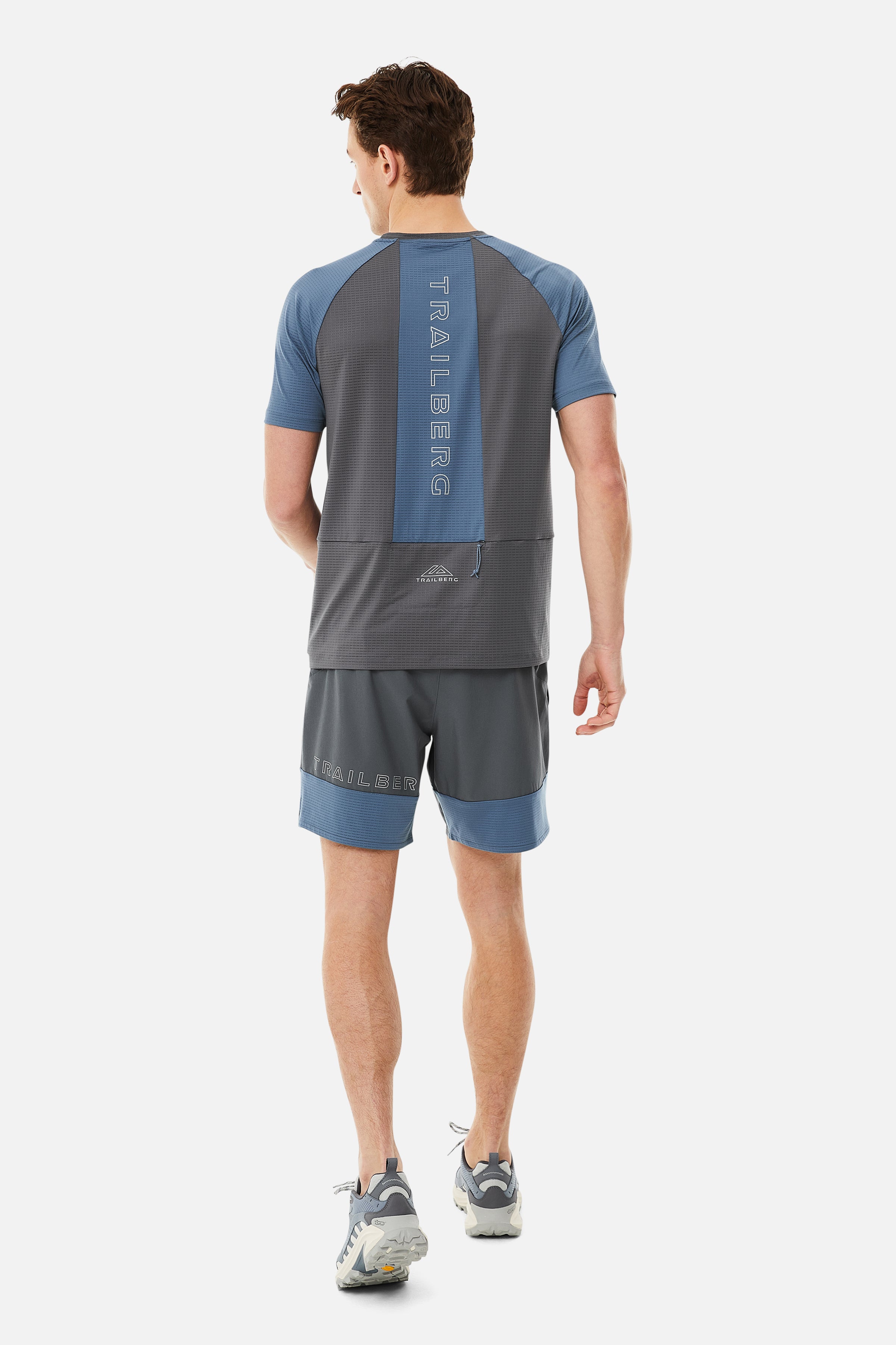 Rapid Dash Tee - Storm Grey/Lagoon