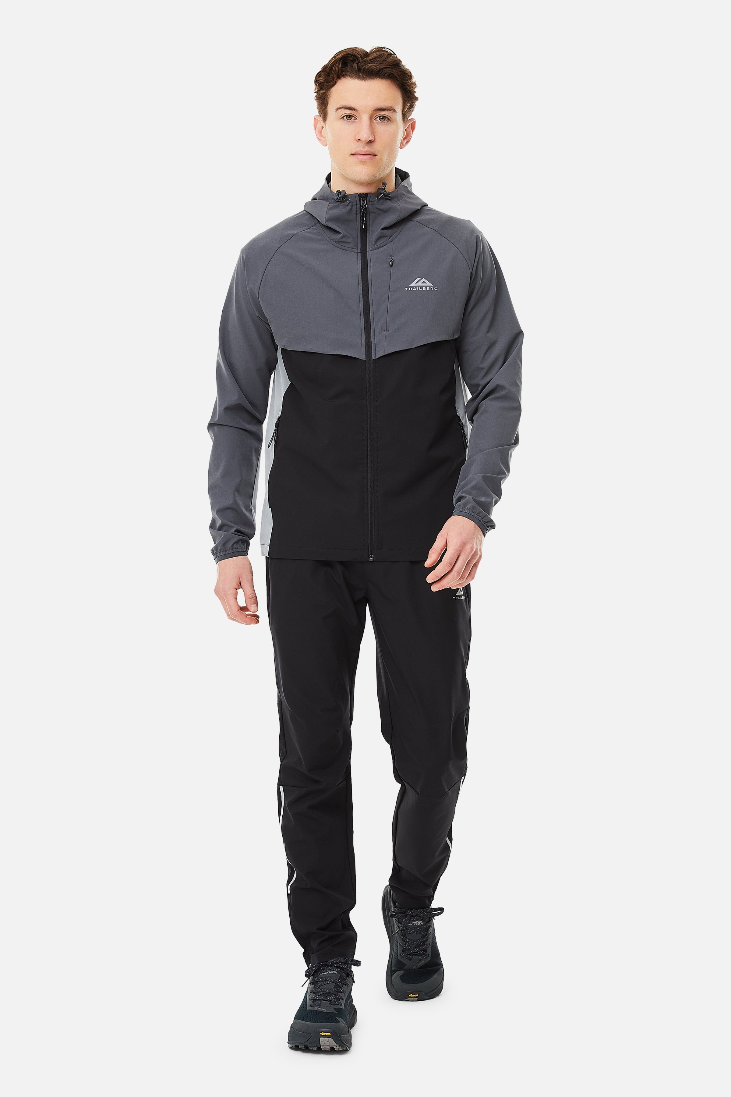 Tricolour 2.0 Hood - Black/Iron Grey/Moon Grey