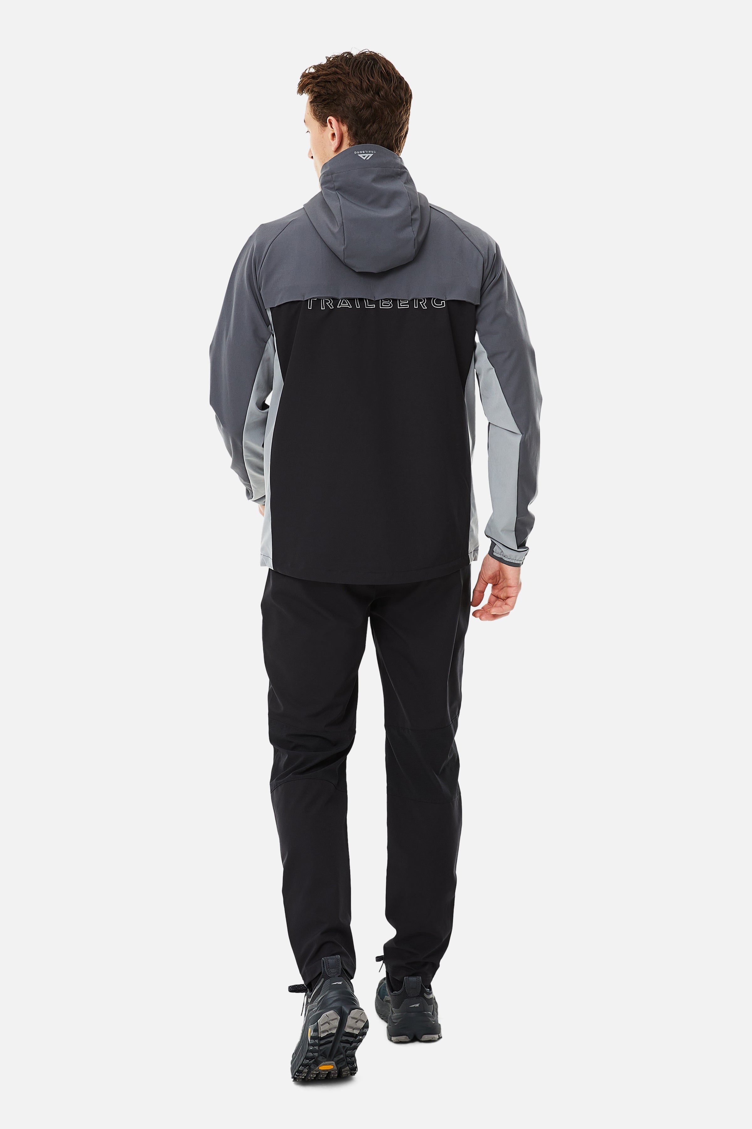 Tricolour Rapid Keyline Tracksuit - Black/Iron Grey/Moon Grey