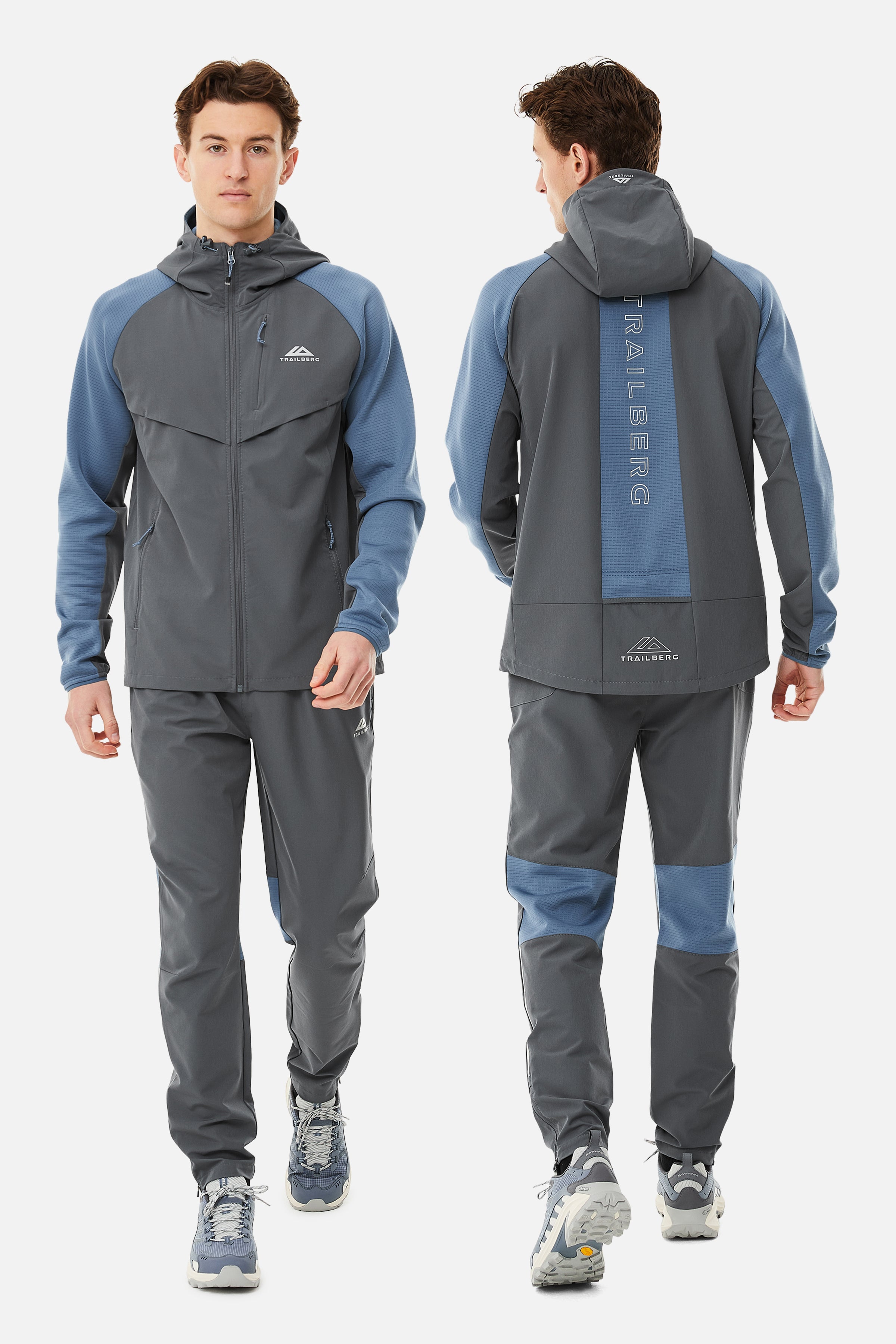 Rapid Dash Tracksuit - Storm Grey/Lagoon