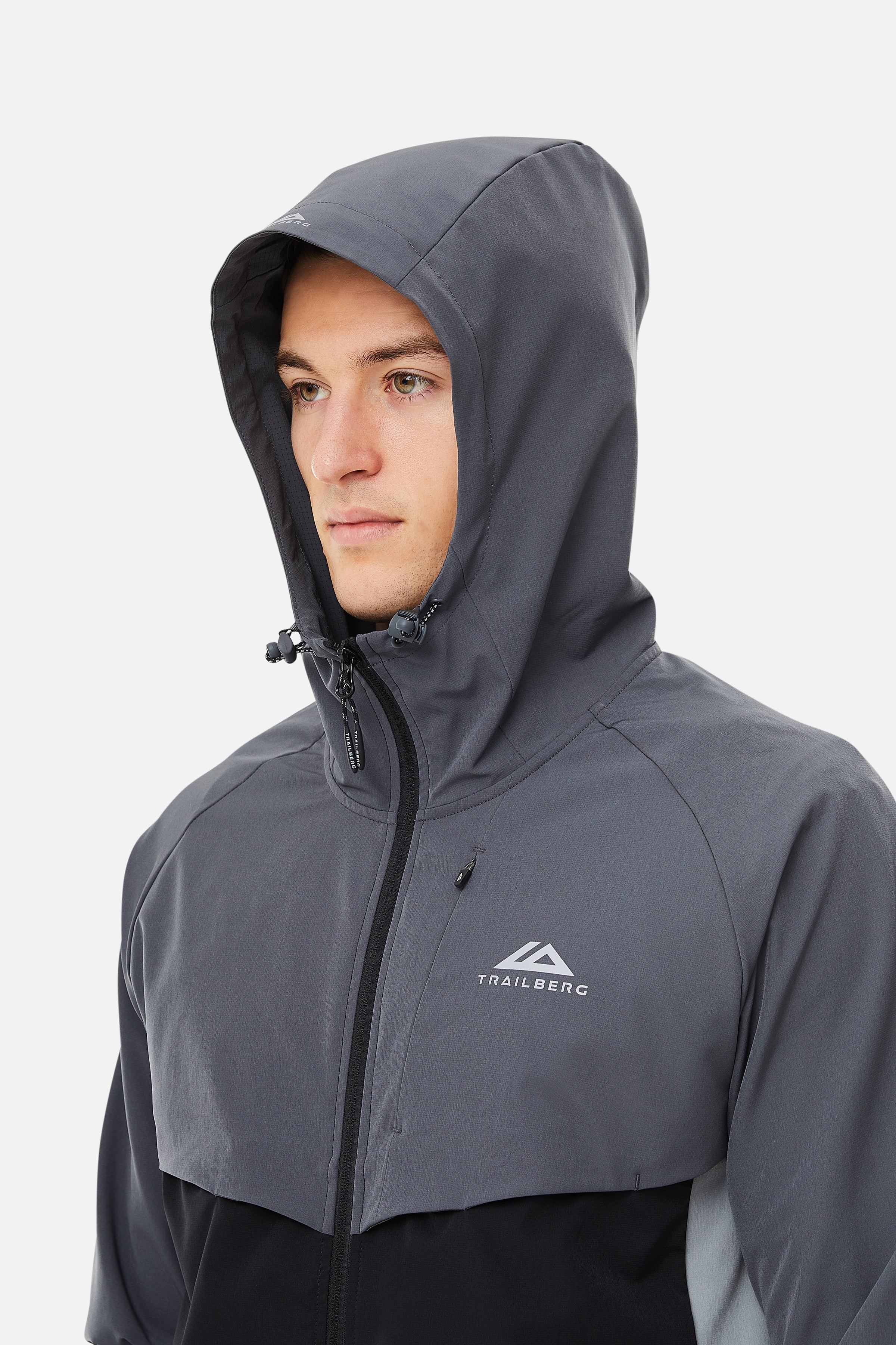 Tricolour 2.0 Hood - Black/Iron Grey/Moon Grey