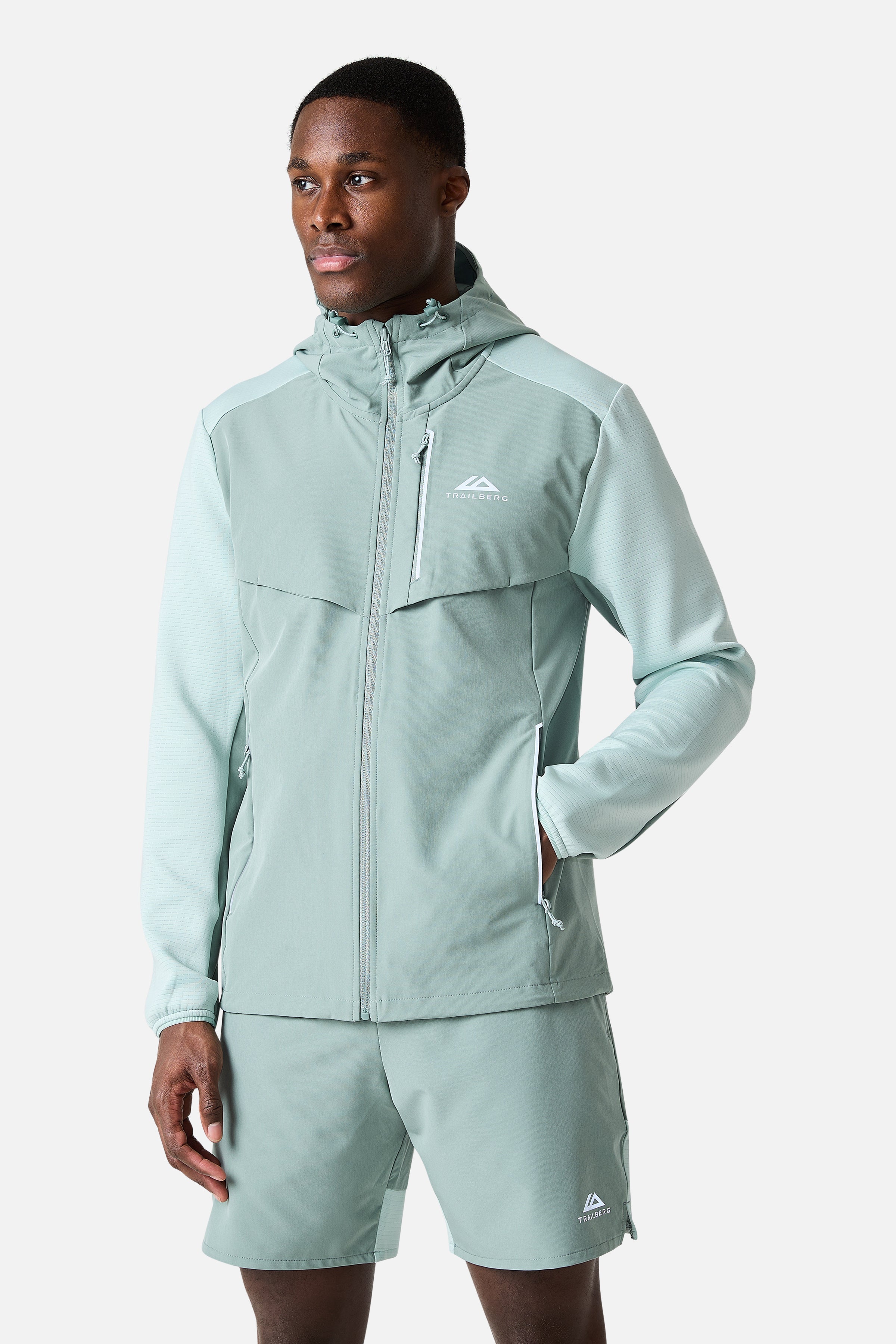 Rapid Dash 3.0 Hood - Willow Green/Tide Mist