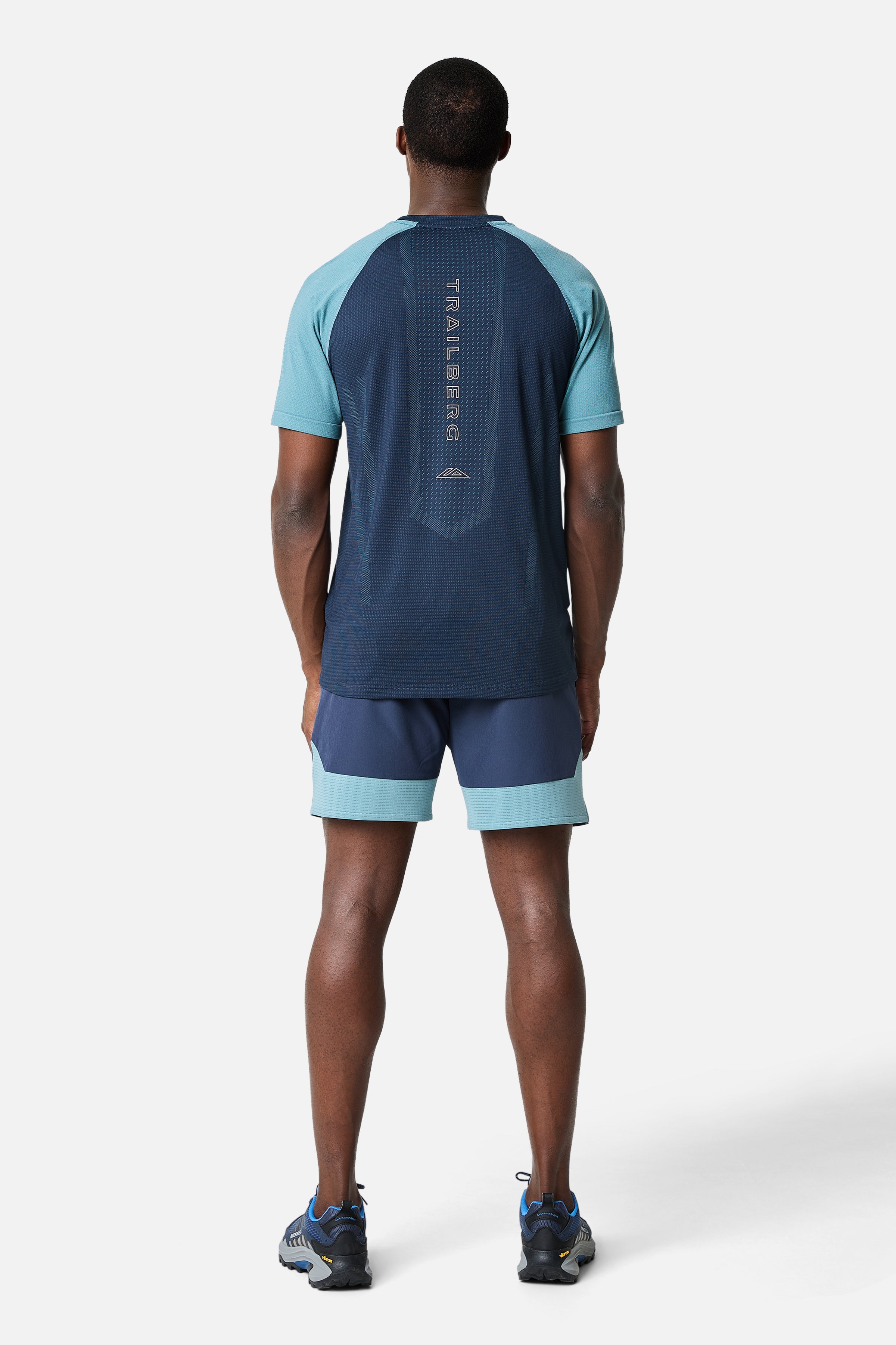 Rapid Dash Seamless Twinset – Sturmgrün/Polarhauch