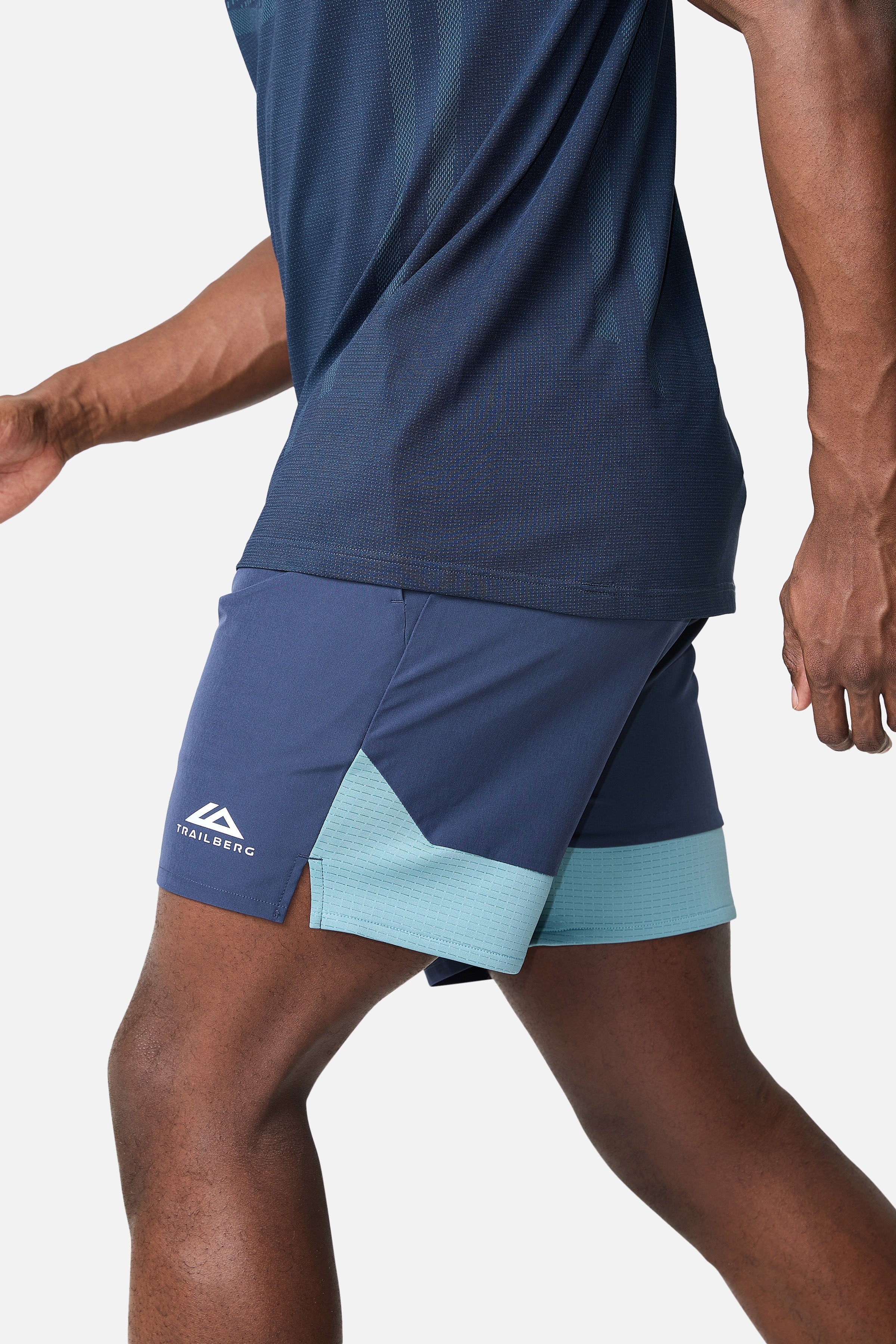 Rapid Dash 3.0 Short - Stormblauw/Polare Bries