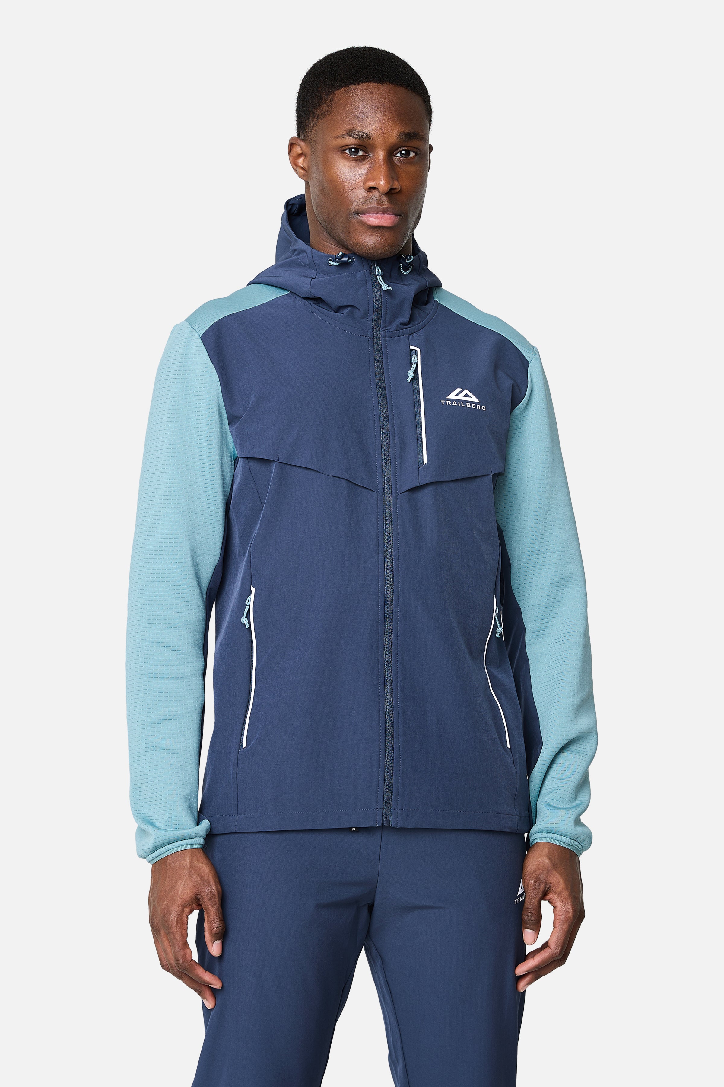Rapid Dash 3.0 Kapuzenjacke - Storm Blue/Polar Breeze