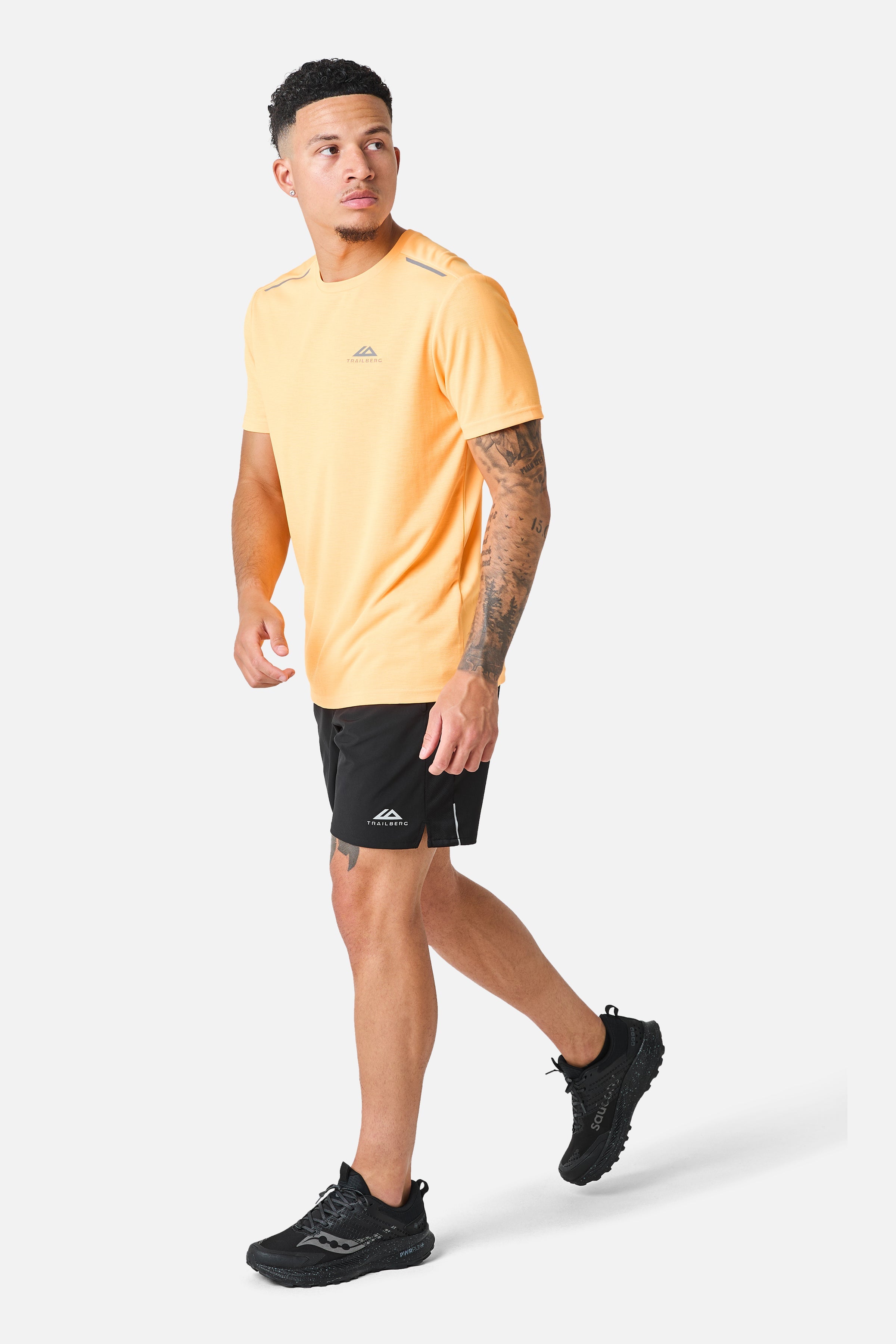Endura Twinset - Levendige Nectarine/Zwart