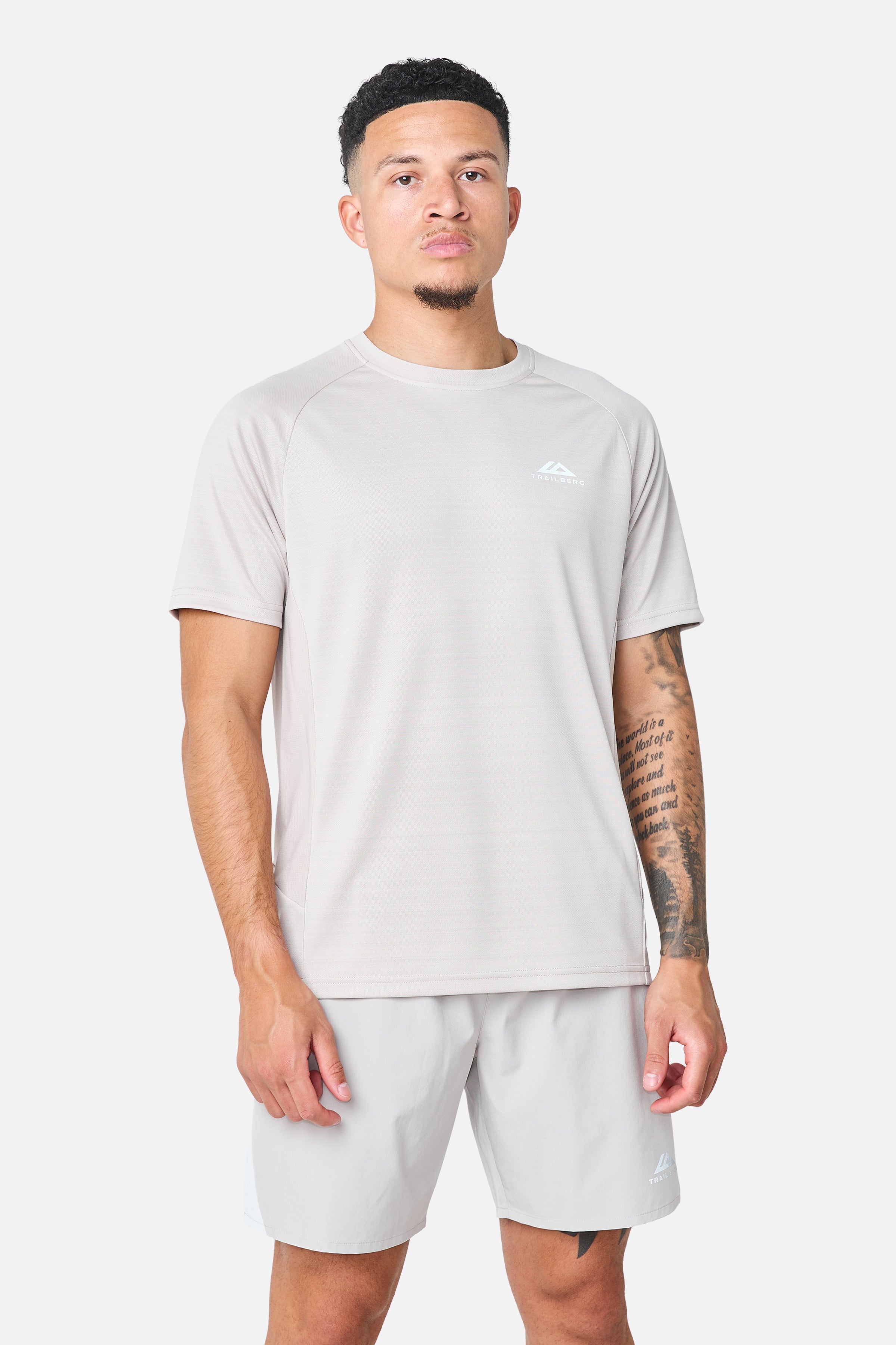 SS26 Cloud Tee - Kiezelsteen