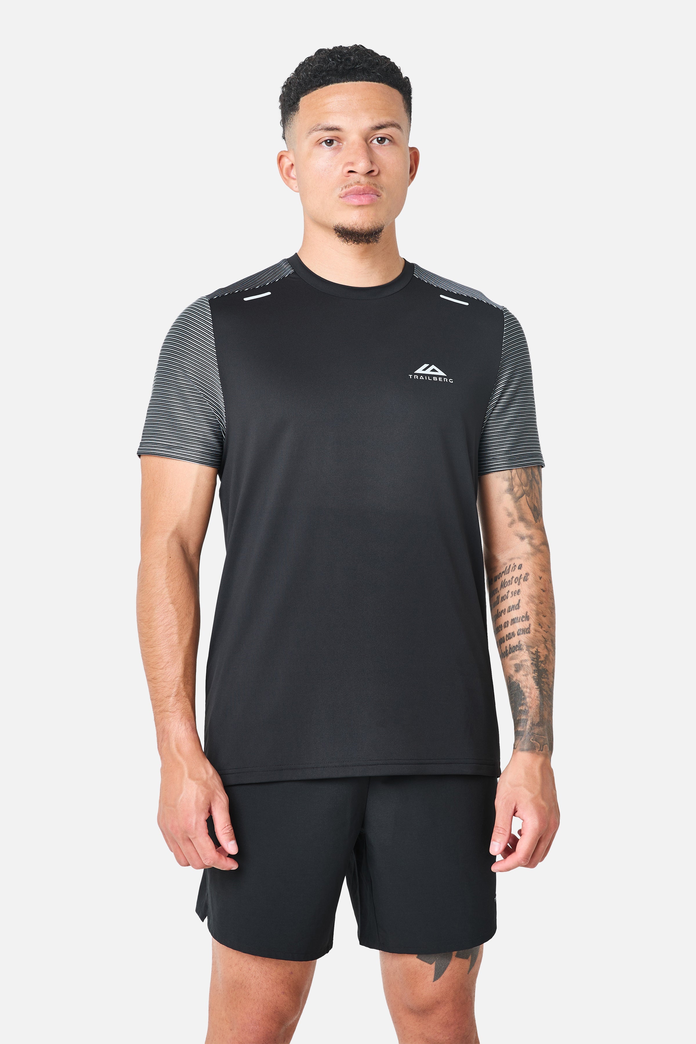 Equator T-shirt - Zwart