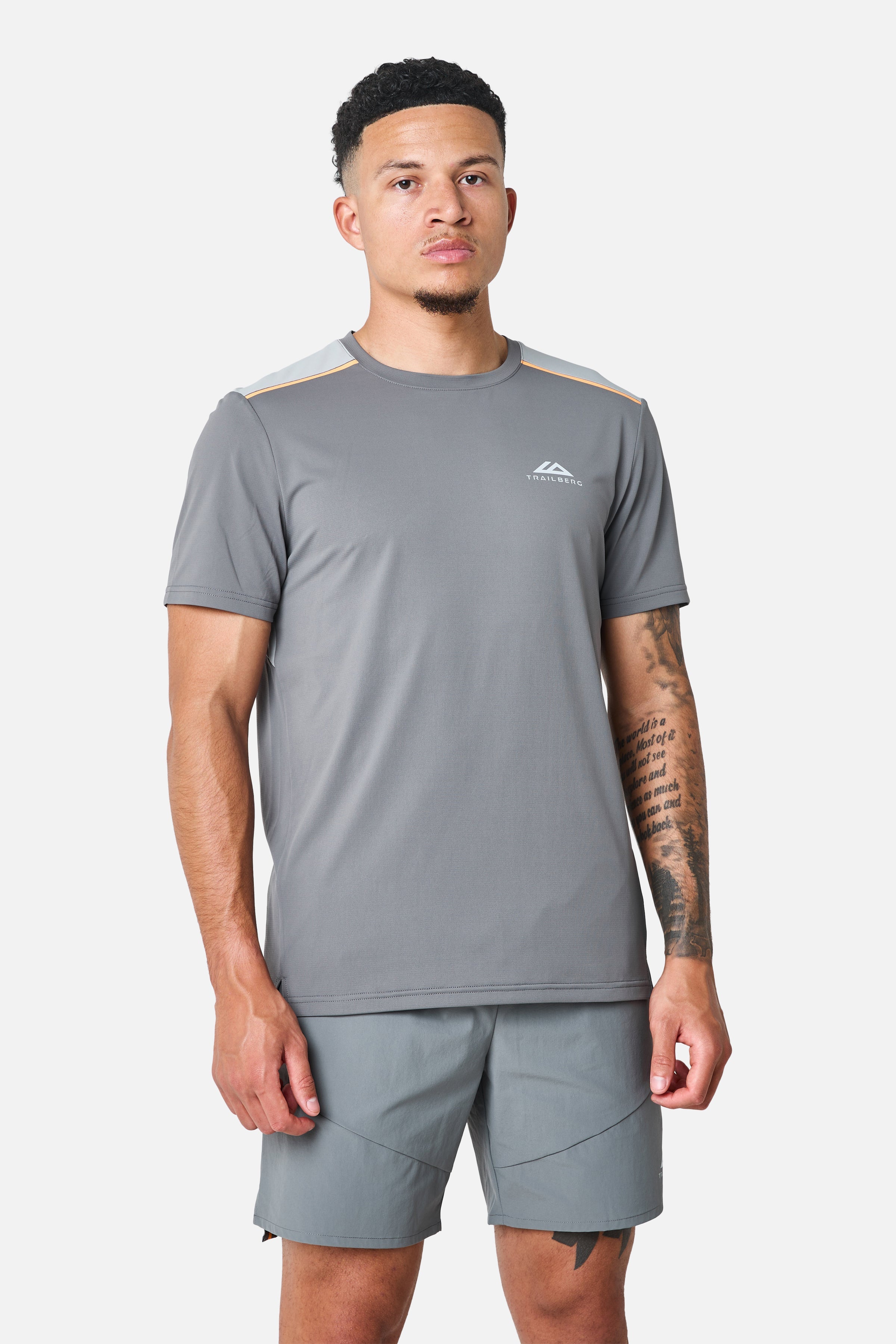 Zone Tee - Nightfall Grey/Lunar Grey