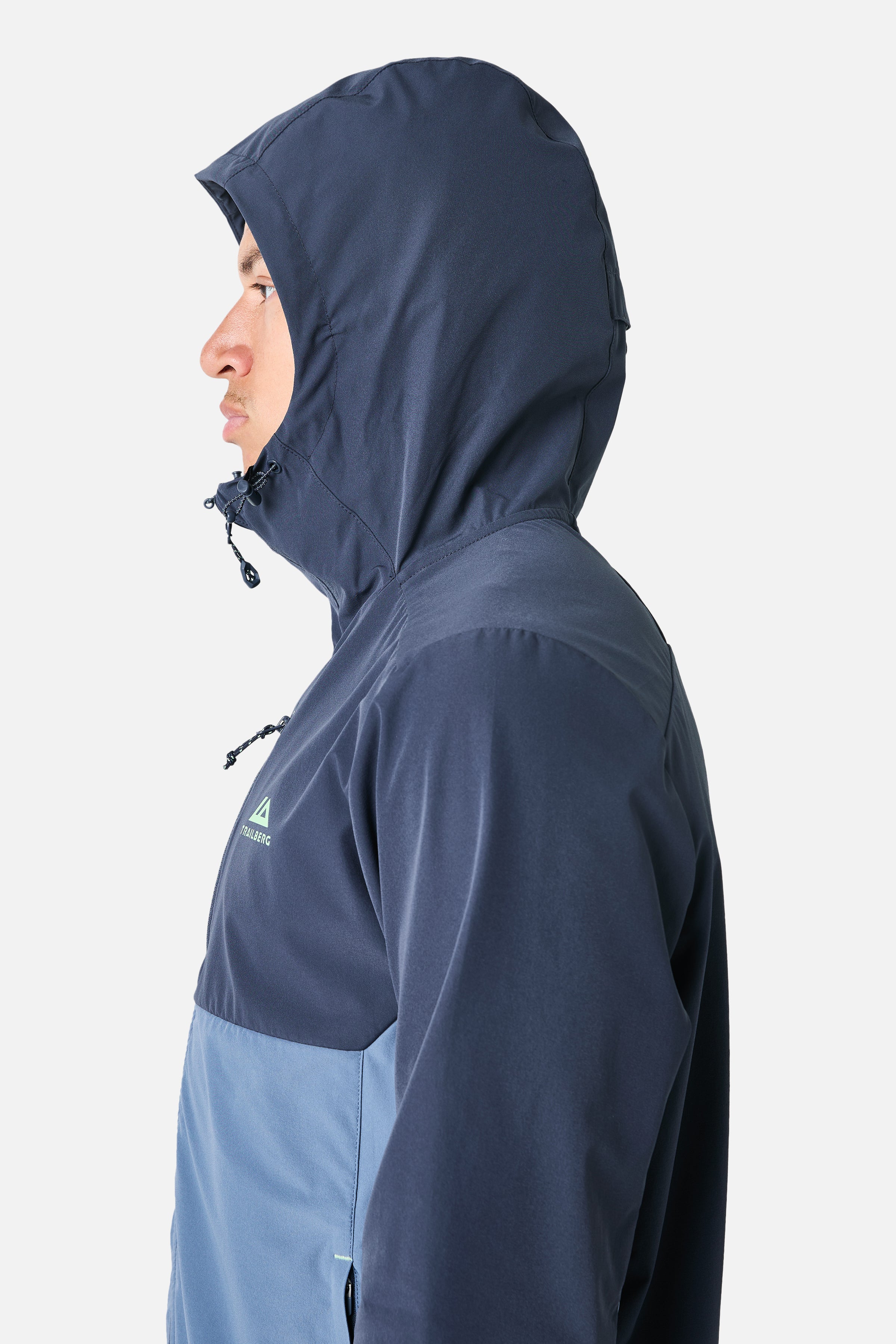 Oberland Hood - Breeze/Storm Blue
