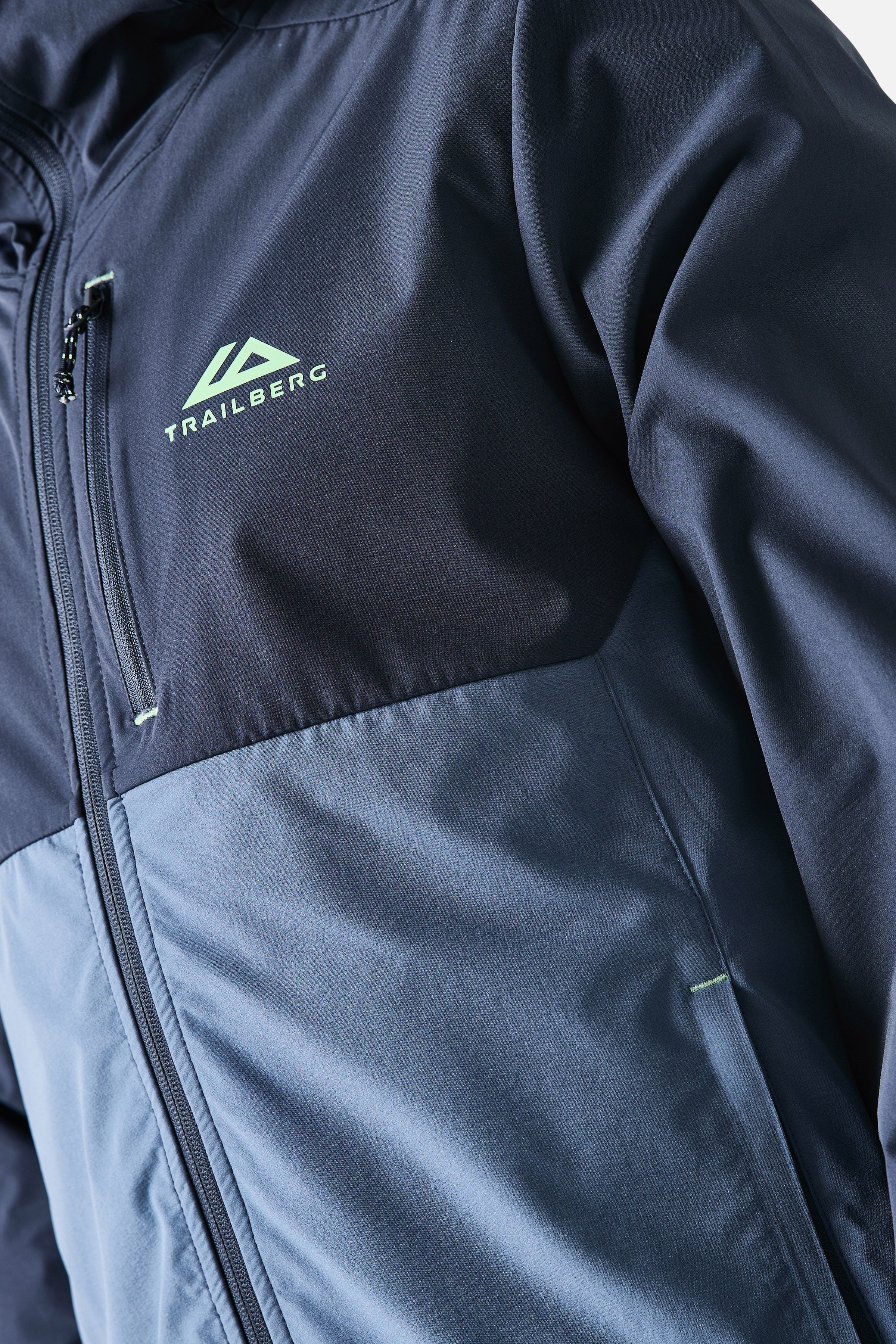 Oberland Hood - Breeze/Storm Blue