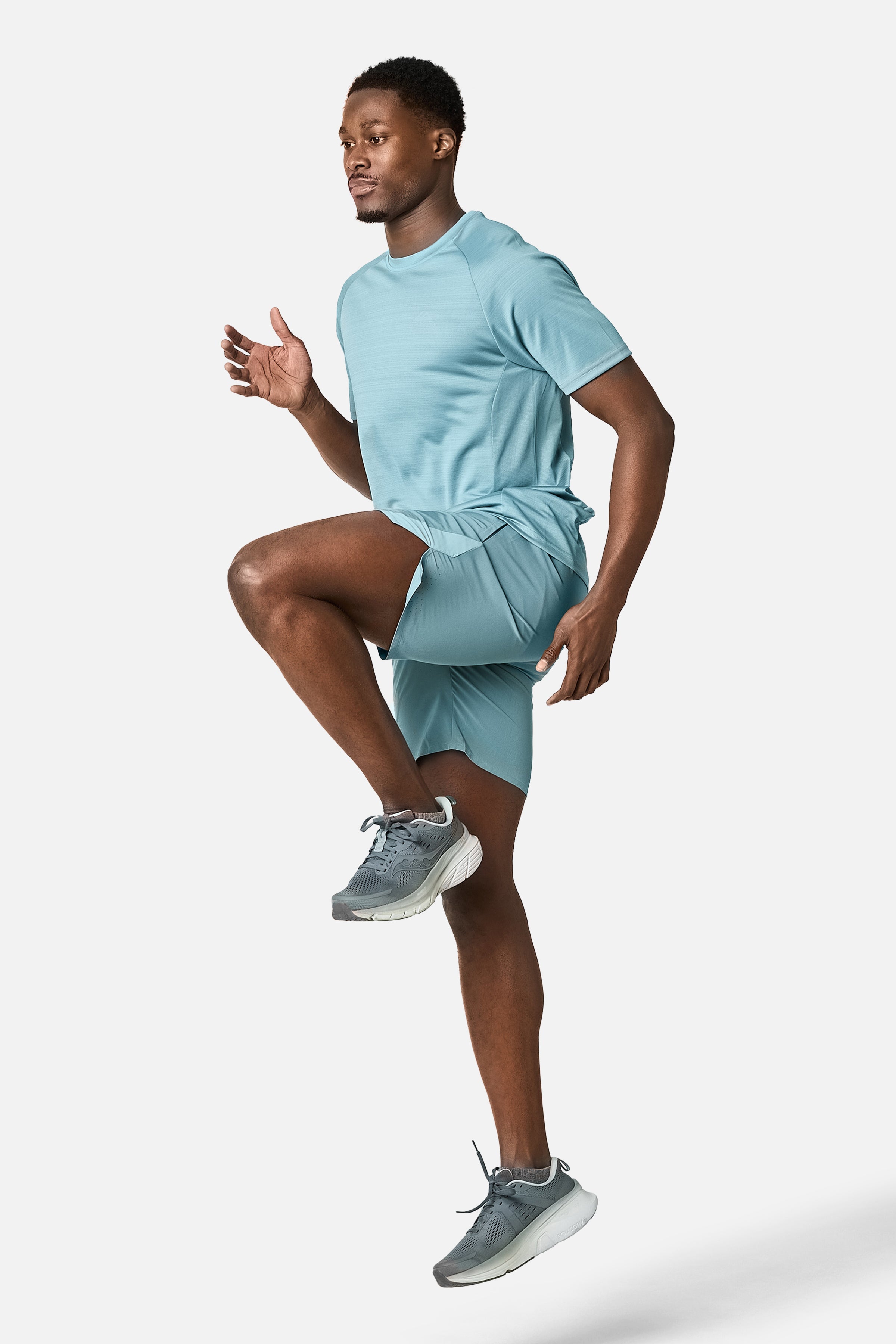 SS26 Cloud Short - Frosted Denim/Polar Breeze