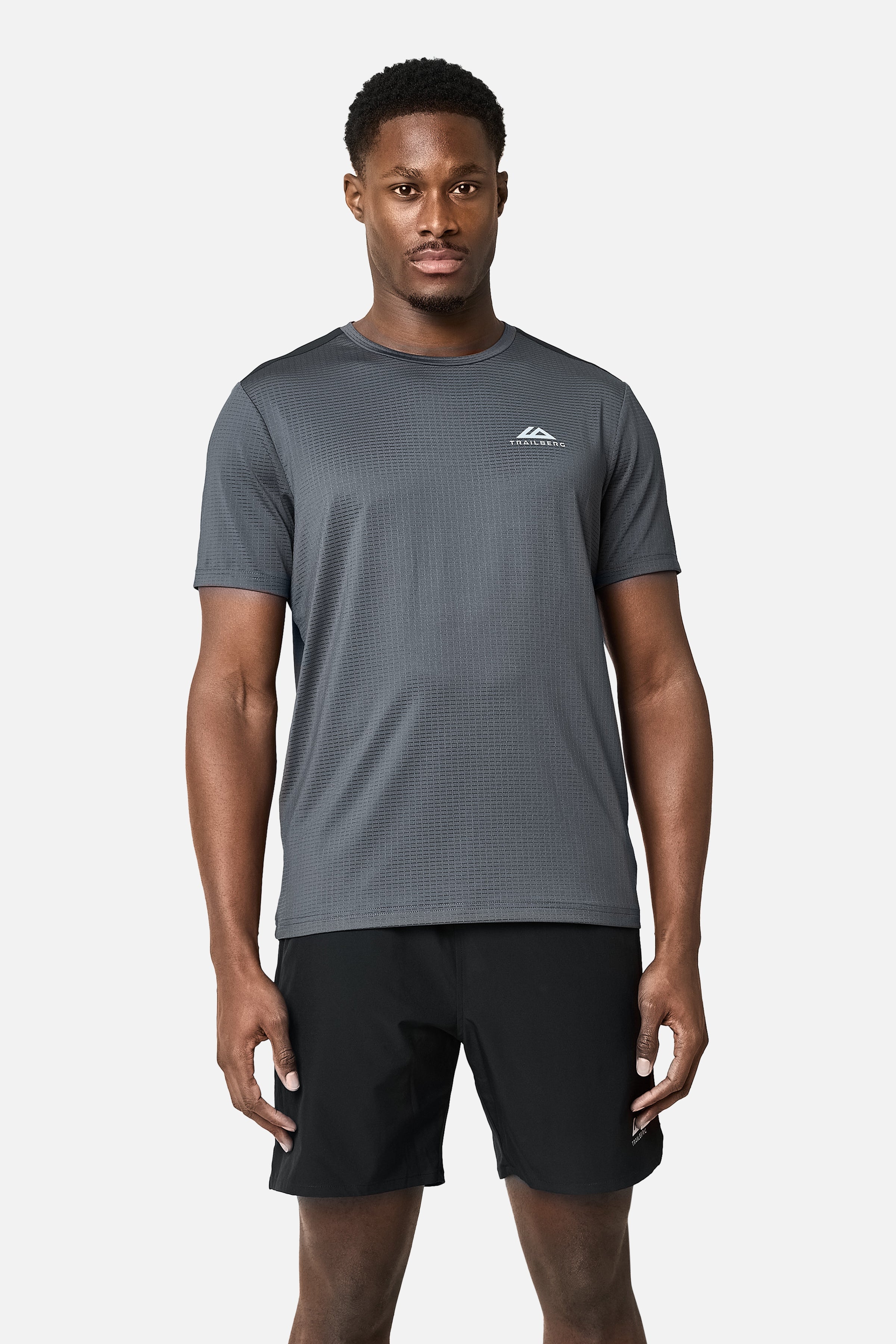 Rapid Dash 2.0 Tee - Volcano Grey/Black