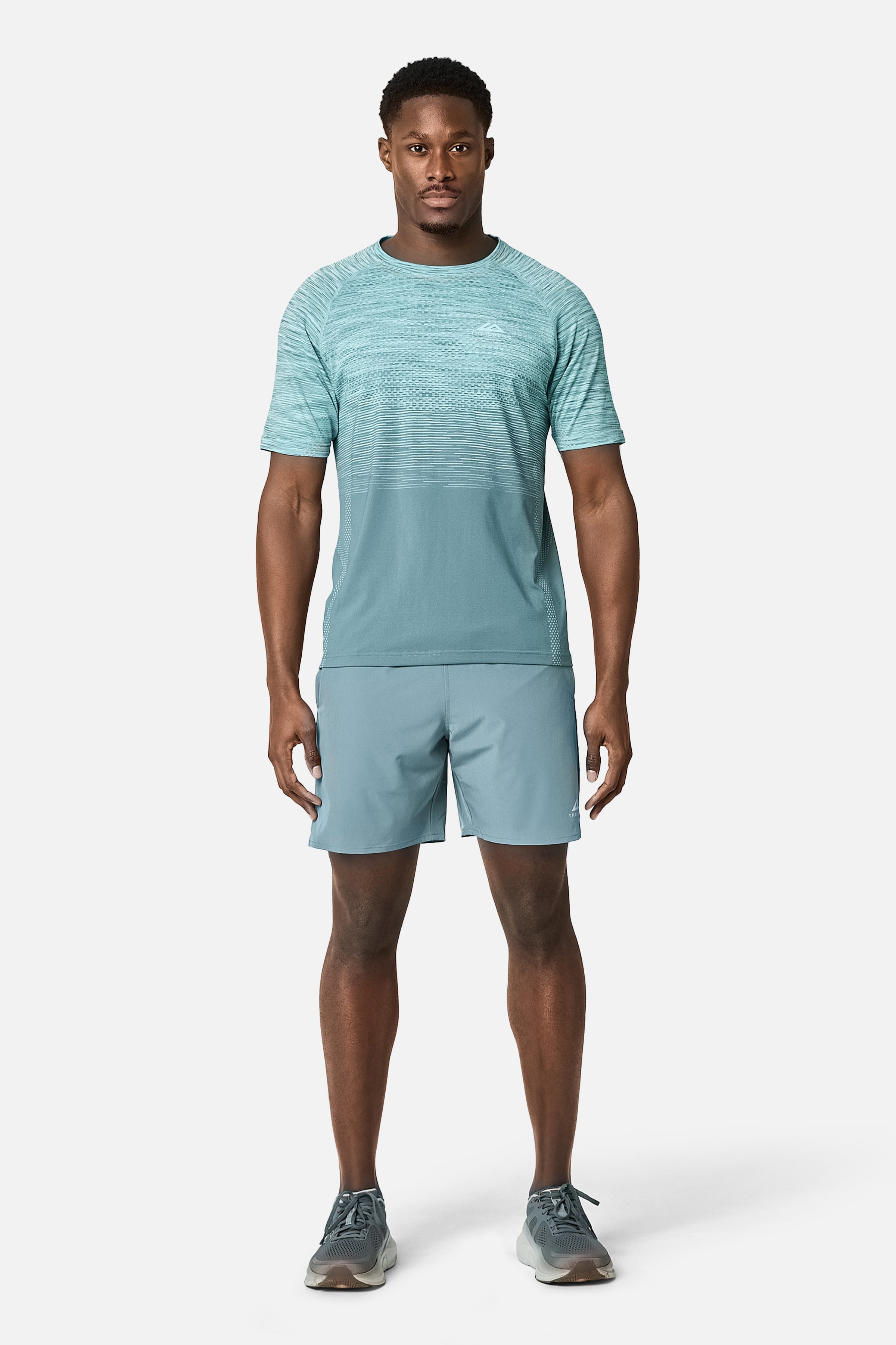 Apex Seamless Tee - Frosted Denim/Polar Breeze/Arctic Chill/Celeste