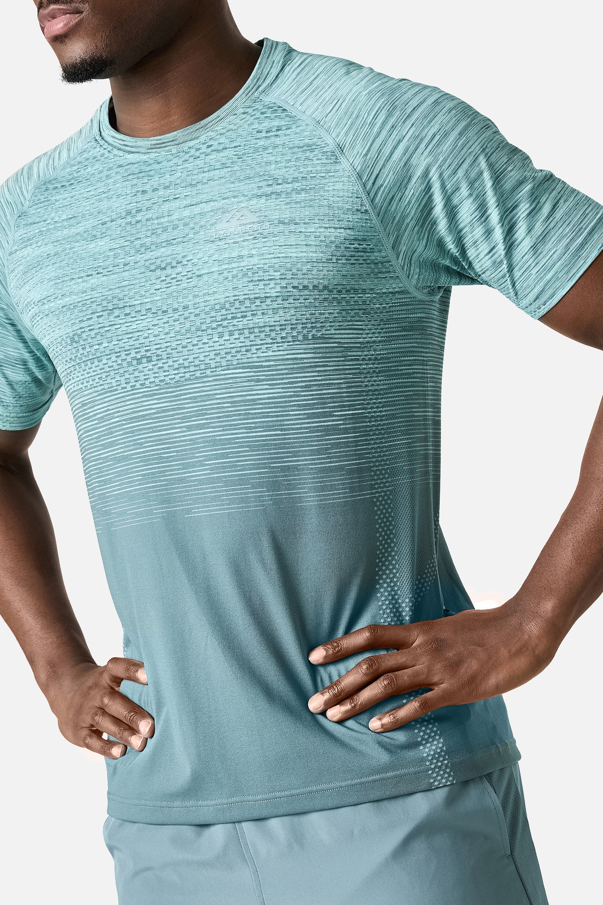 Apex Seamless Tee - Frosted Denim/Polar Breeze/Arctic Chill/Celeste