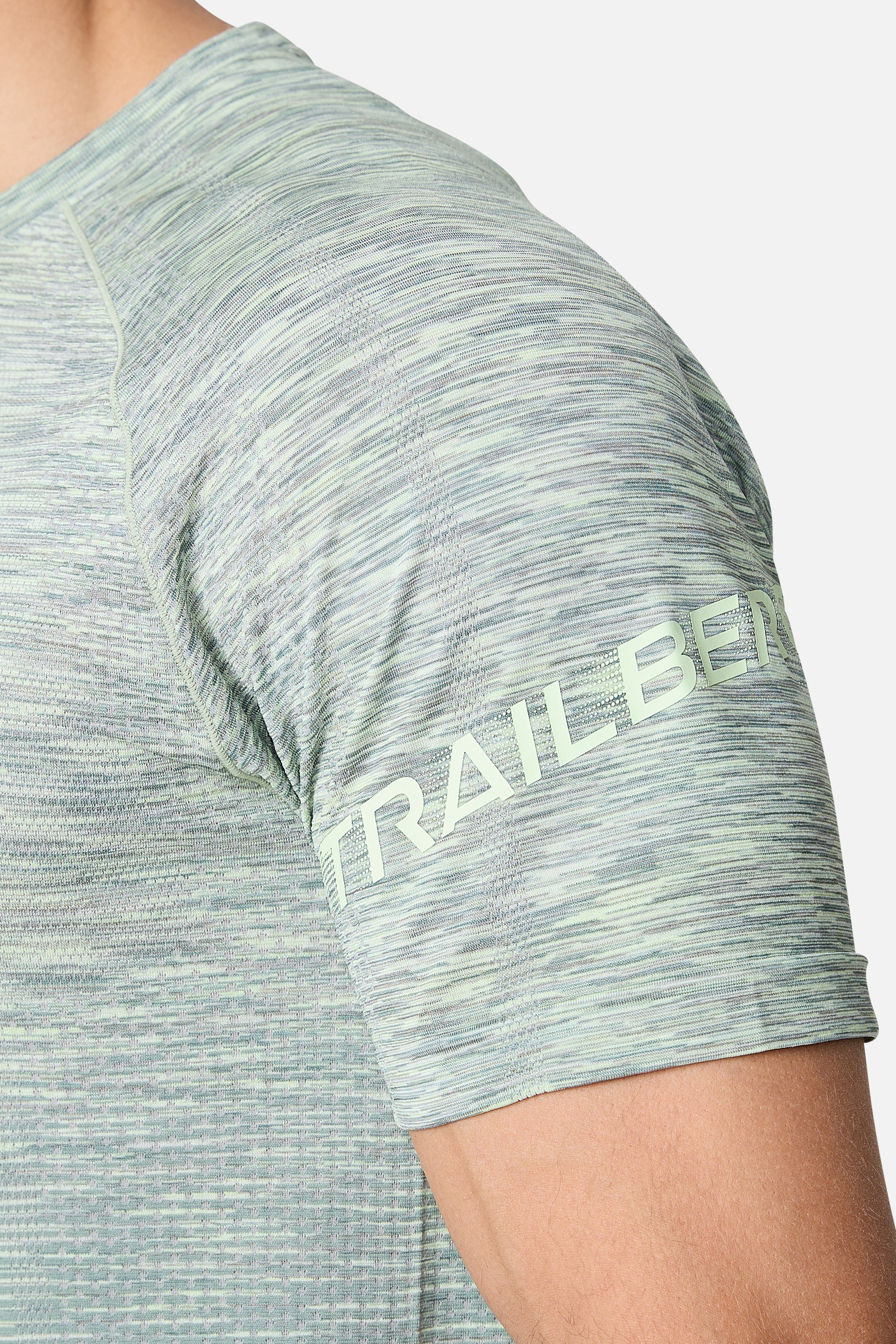 Arc Seamless T-shirt - Willow Green/Mossy Taupe/Fern Ash/Mint Green