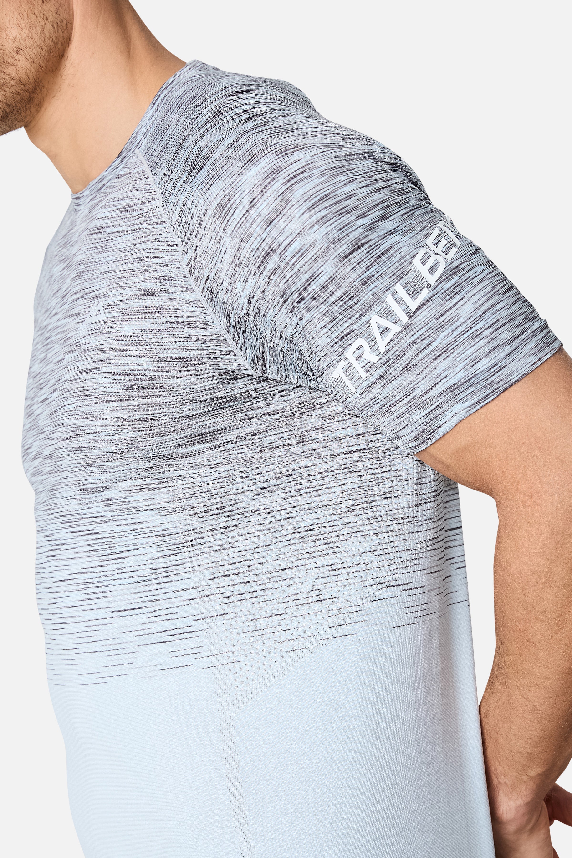 Arc Seamless T-Shirt – Eisblau/Nachtgrau/Nebelgrau/Mondgrau