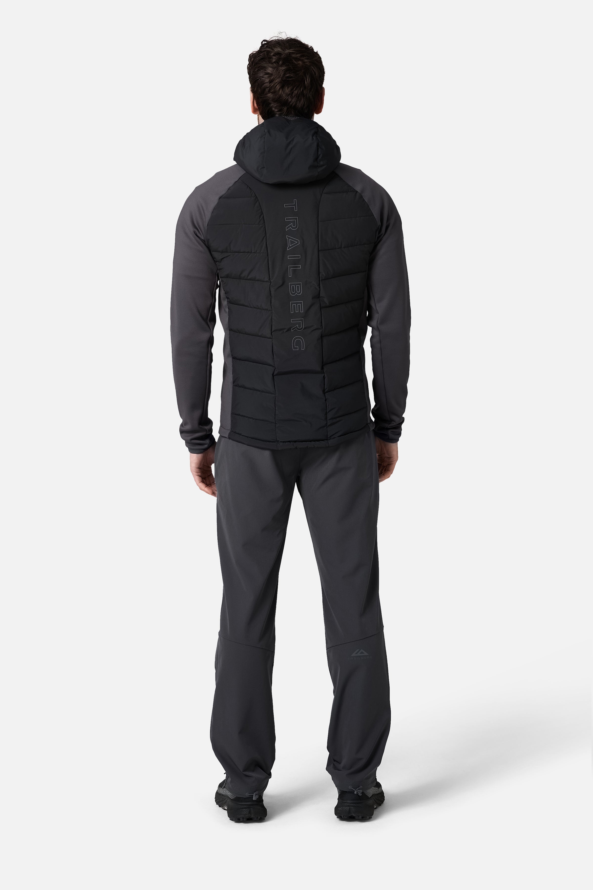 Rhine Winterised Hybrid Hood - Volcano Grey/Black