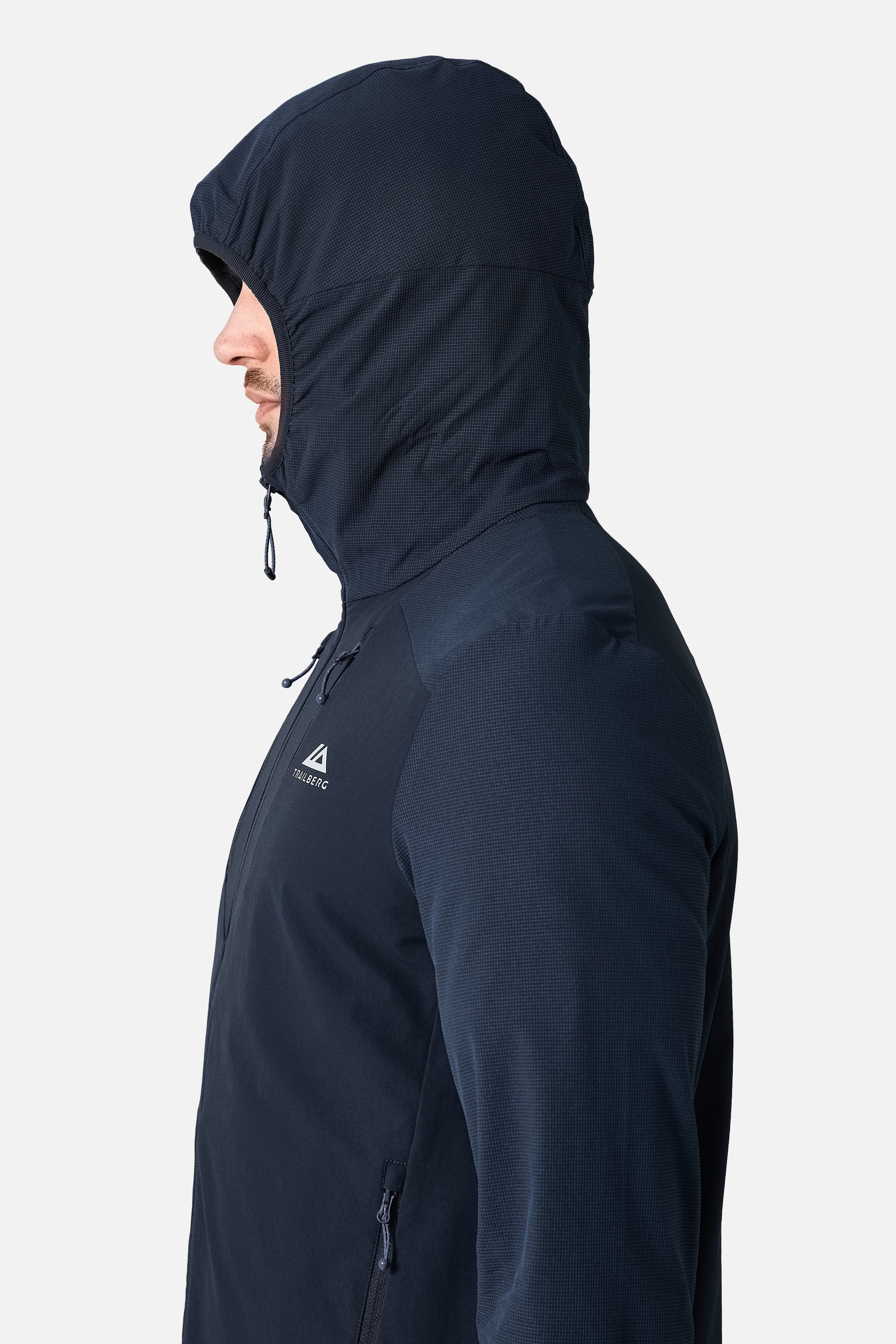 Faltenjura 2.0 Hood - Deep Ocean/Aqua Eclipse