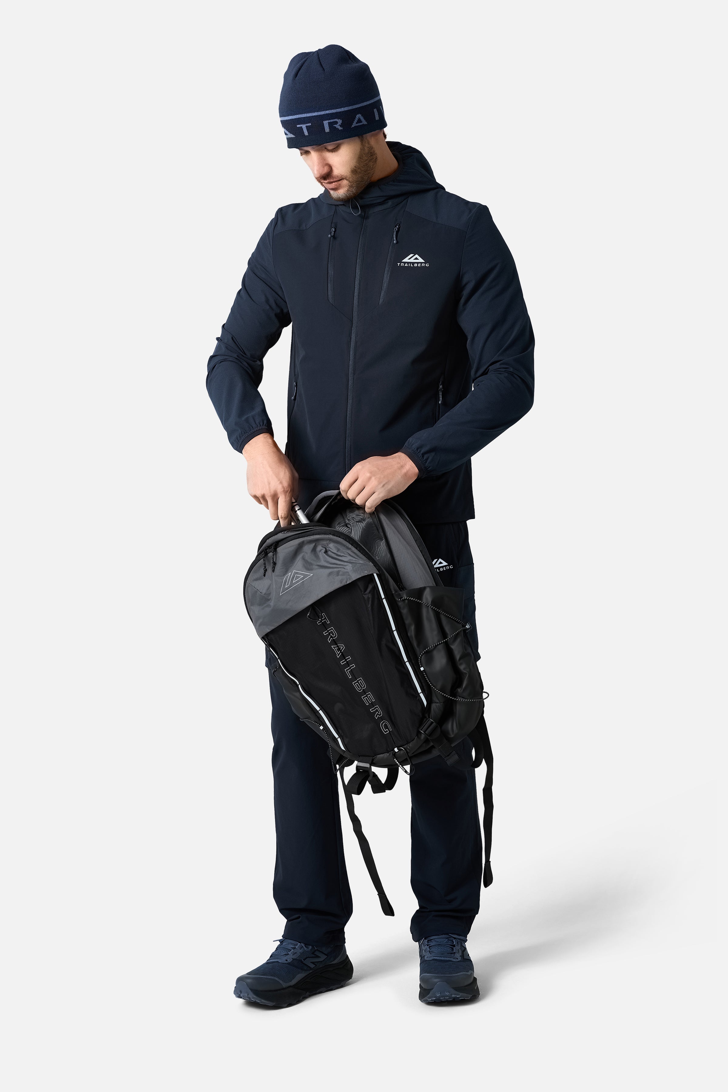 Faltenjura 2.0 Hood - Deep Ocean/Aqua Eclipse