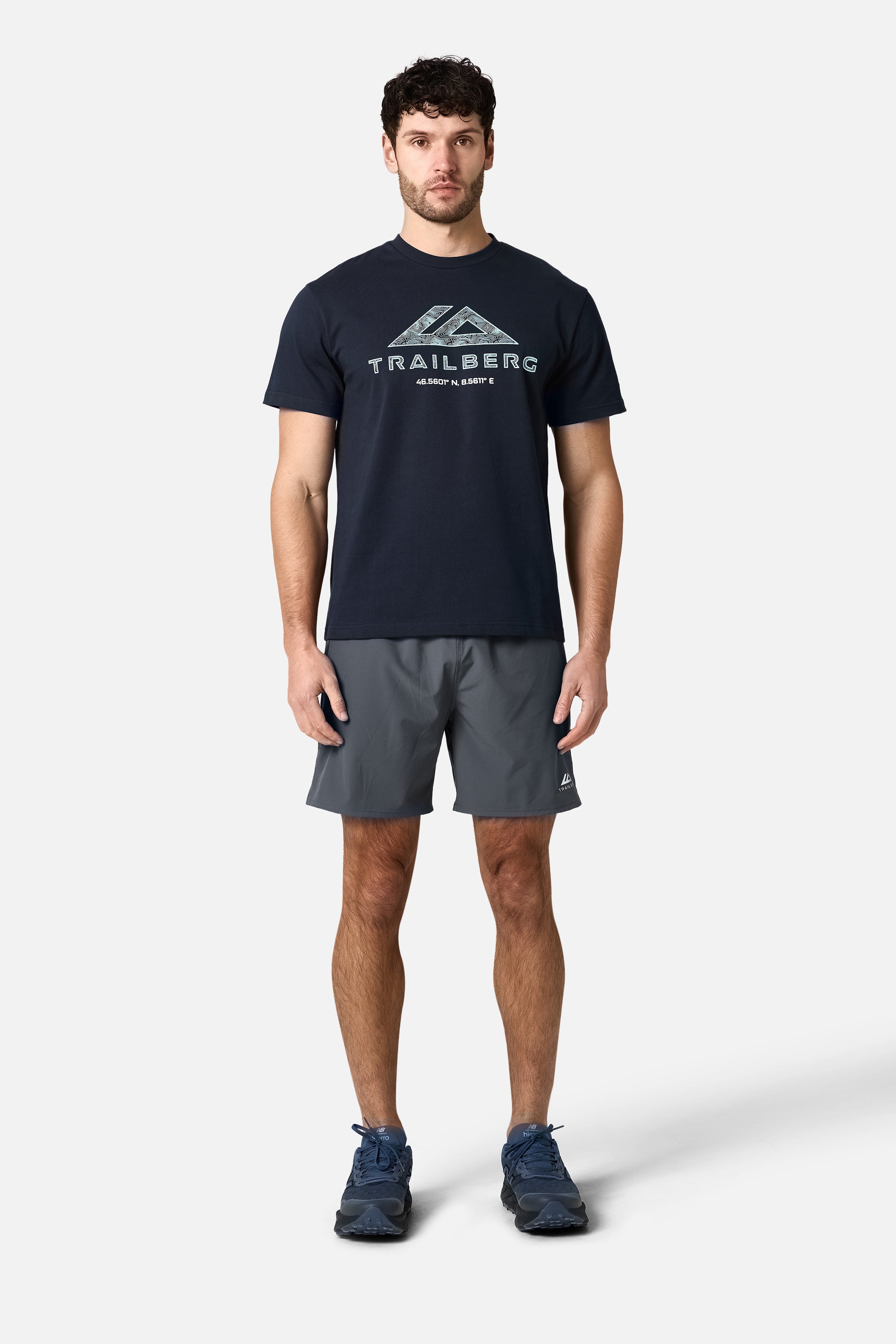 Valley Tee Essentials 2.0 Twinset - Navy/Storm Grey