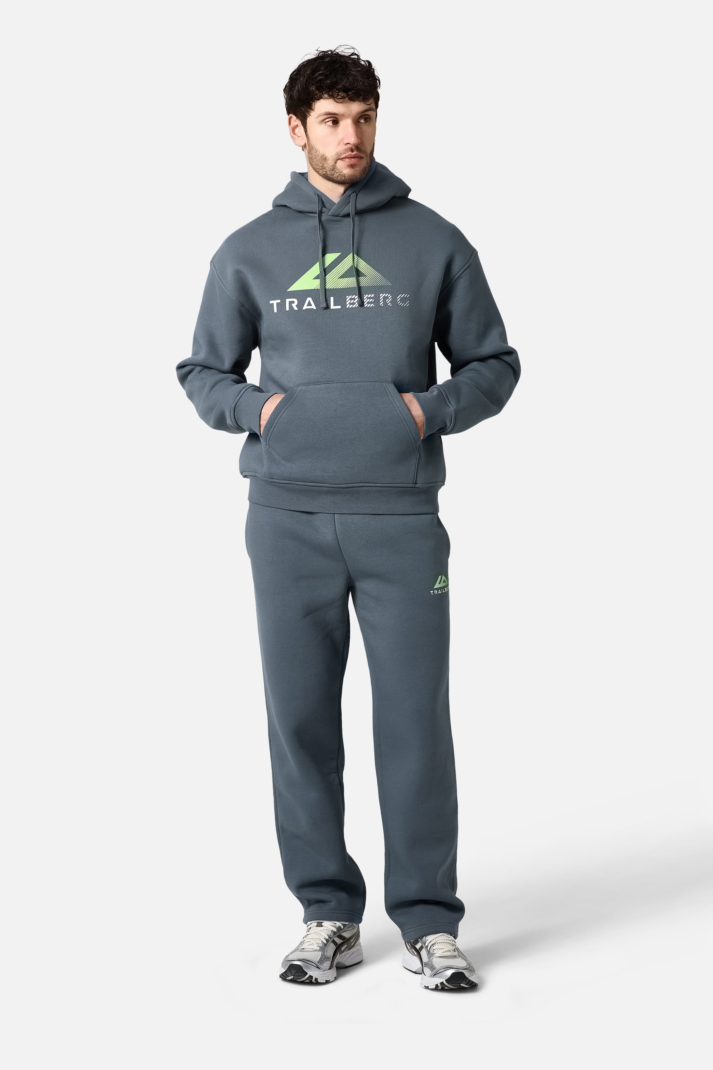 Fraction Straight Leg Jogger - Storm Grey