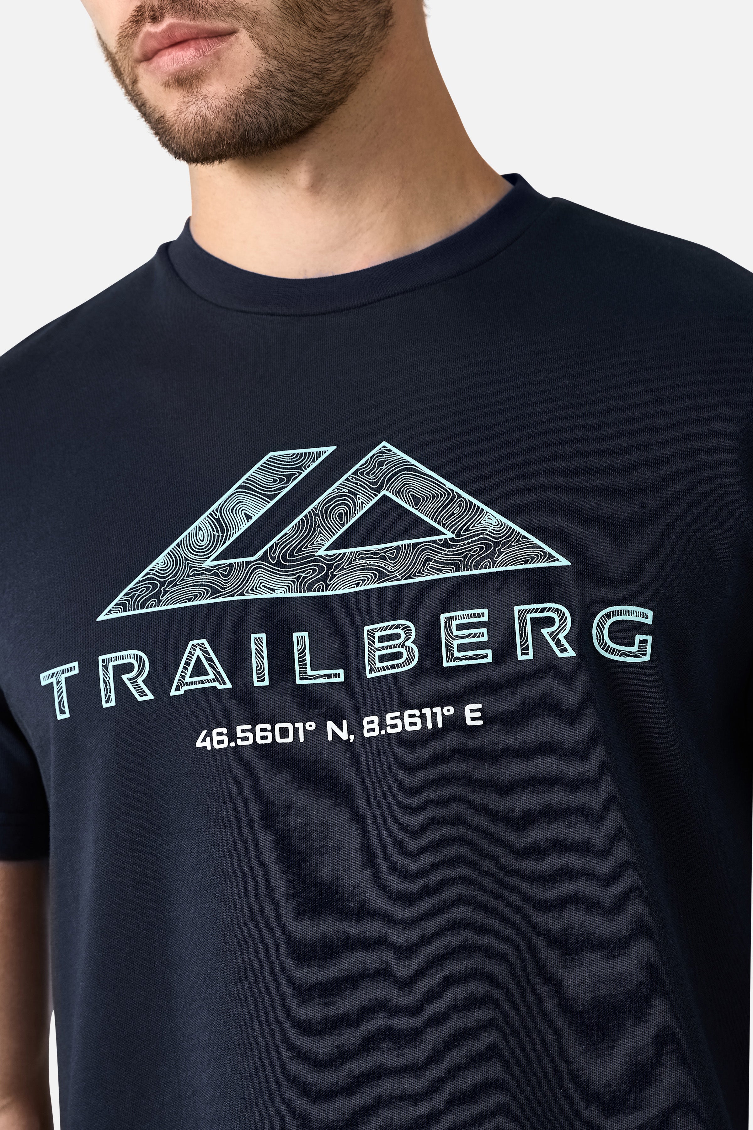 Valley Tee - Deep Ocean