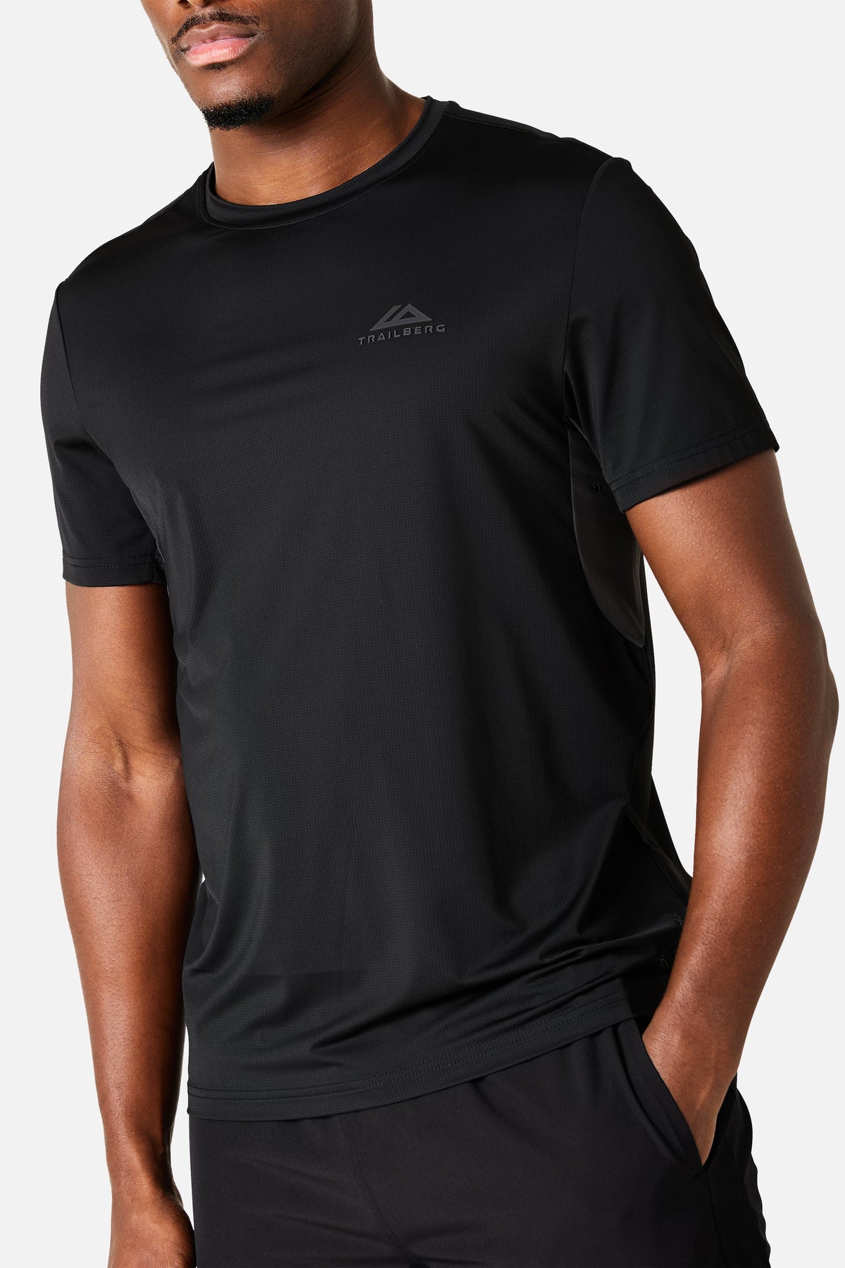 Felltrail Tee - Black/Volcano Grey